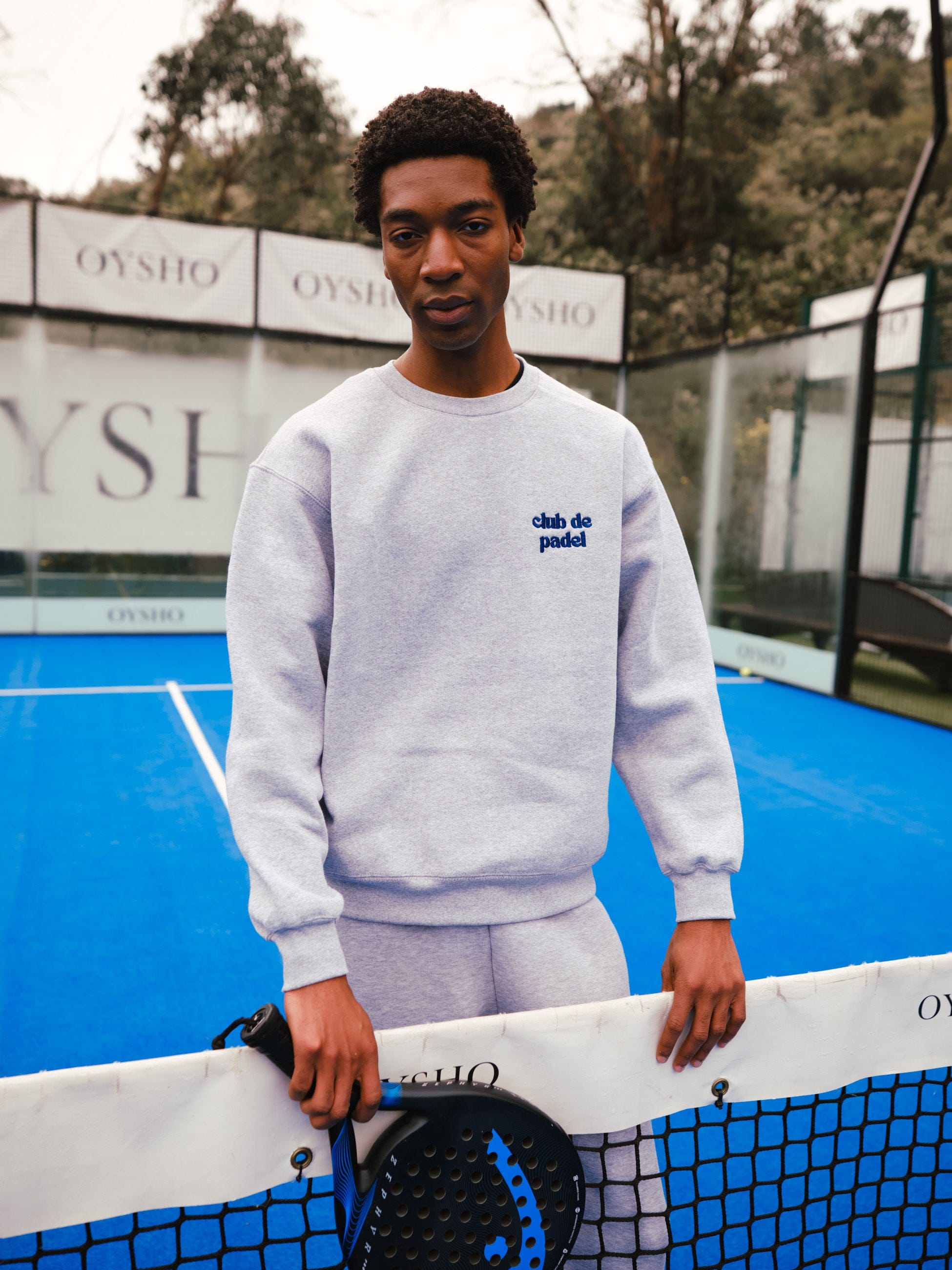 Club de Padel Uniform Sweater - Grey