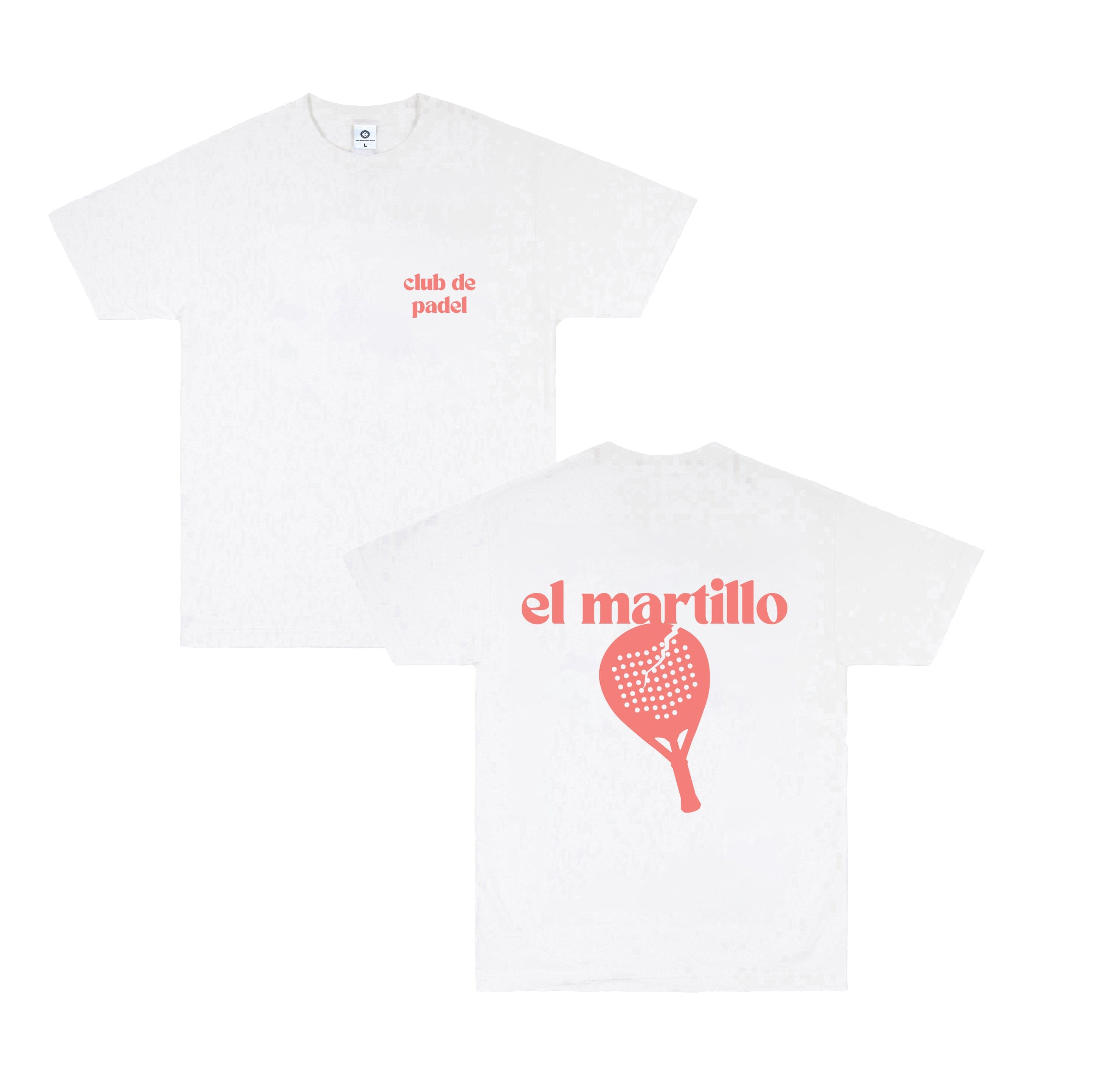 Club de Padel 'El Martillo' Tee - White