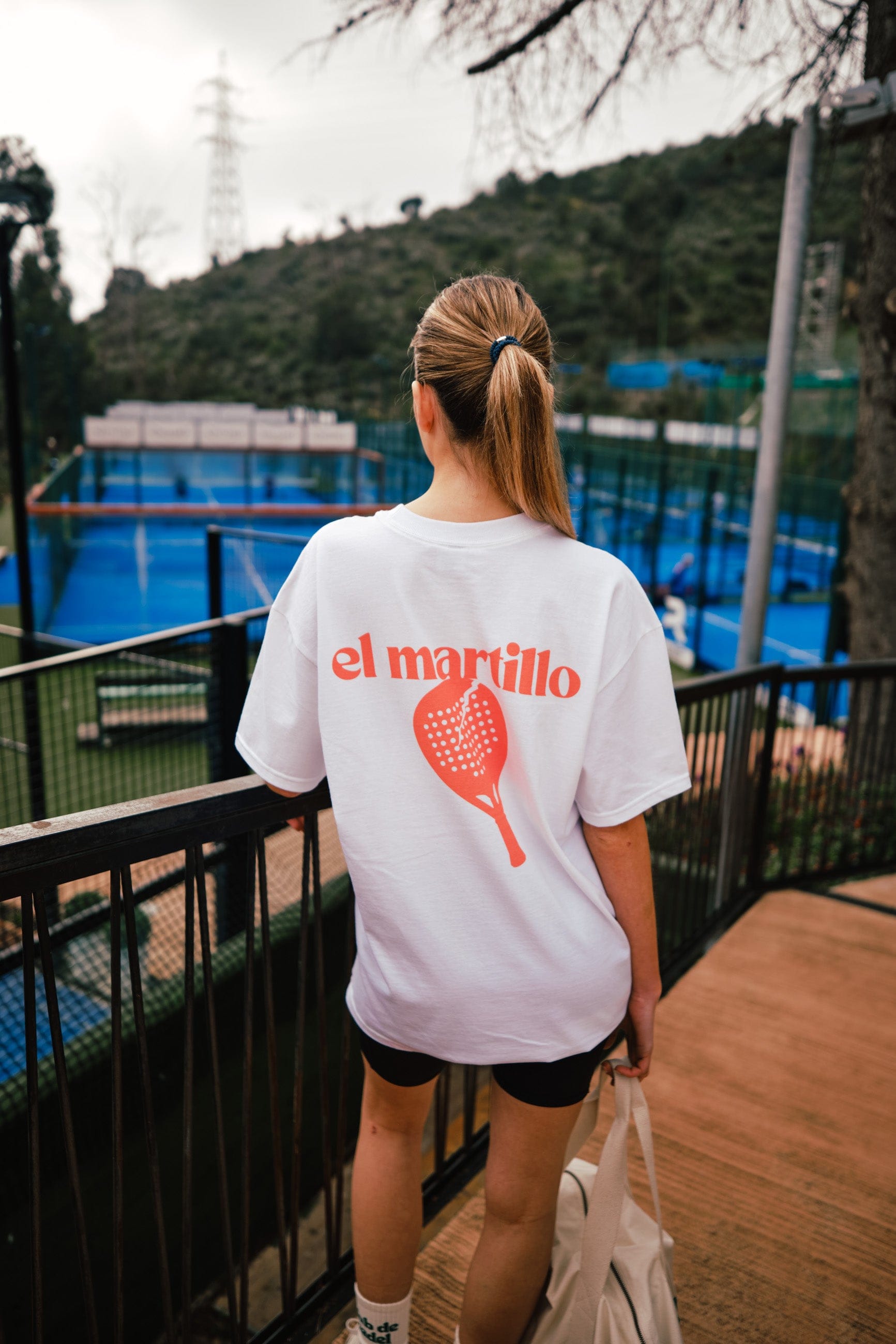 Club de Padel 'El Martillo' Tee - White