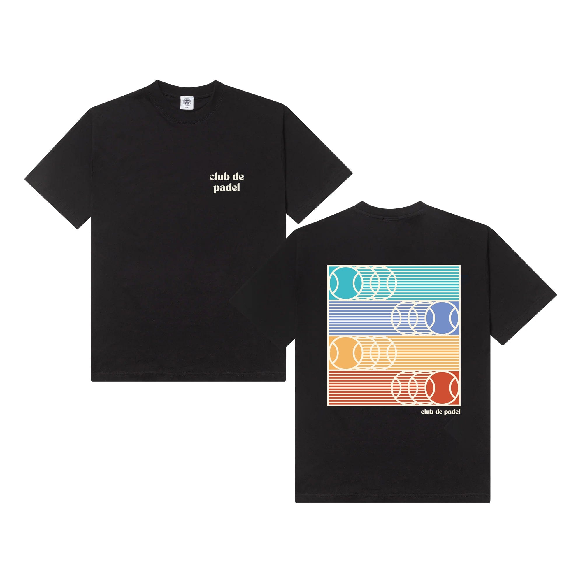 Club de Padel 'Impact' Tee - Black