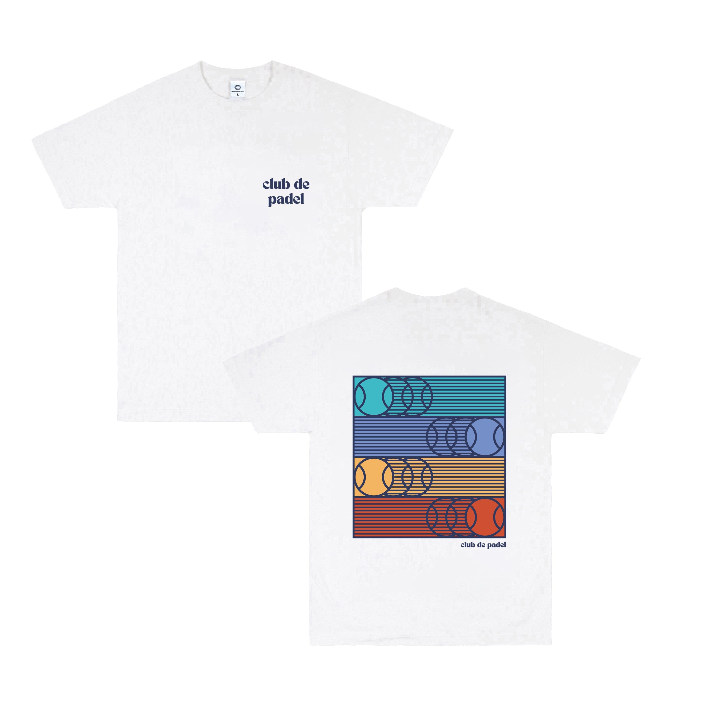 Club de Padel 'Impact' Tee - White
