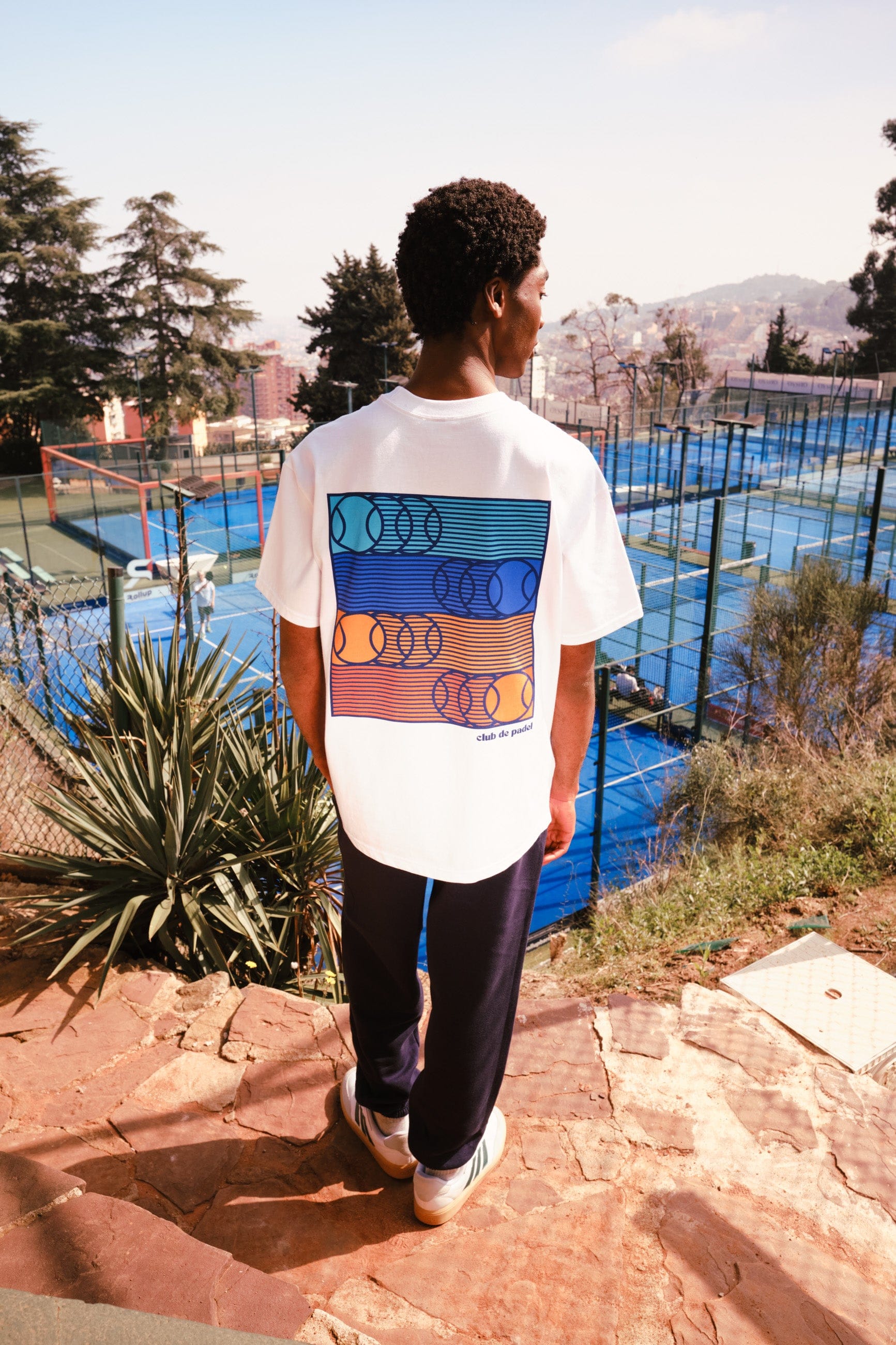 Club de Padel 'Impact' Tee - White