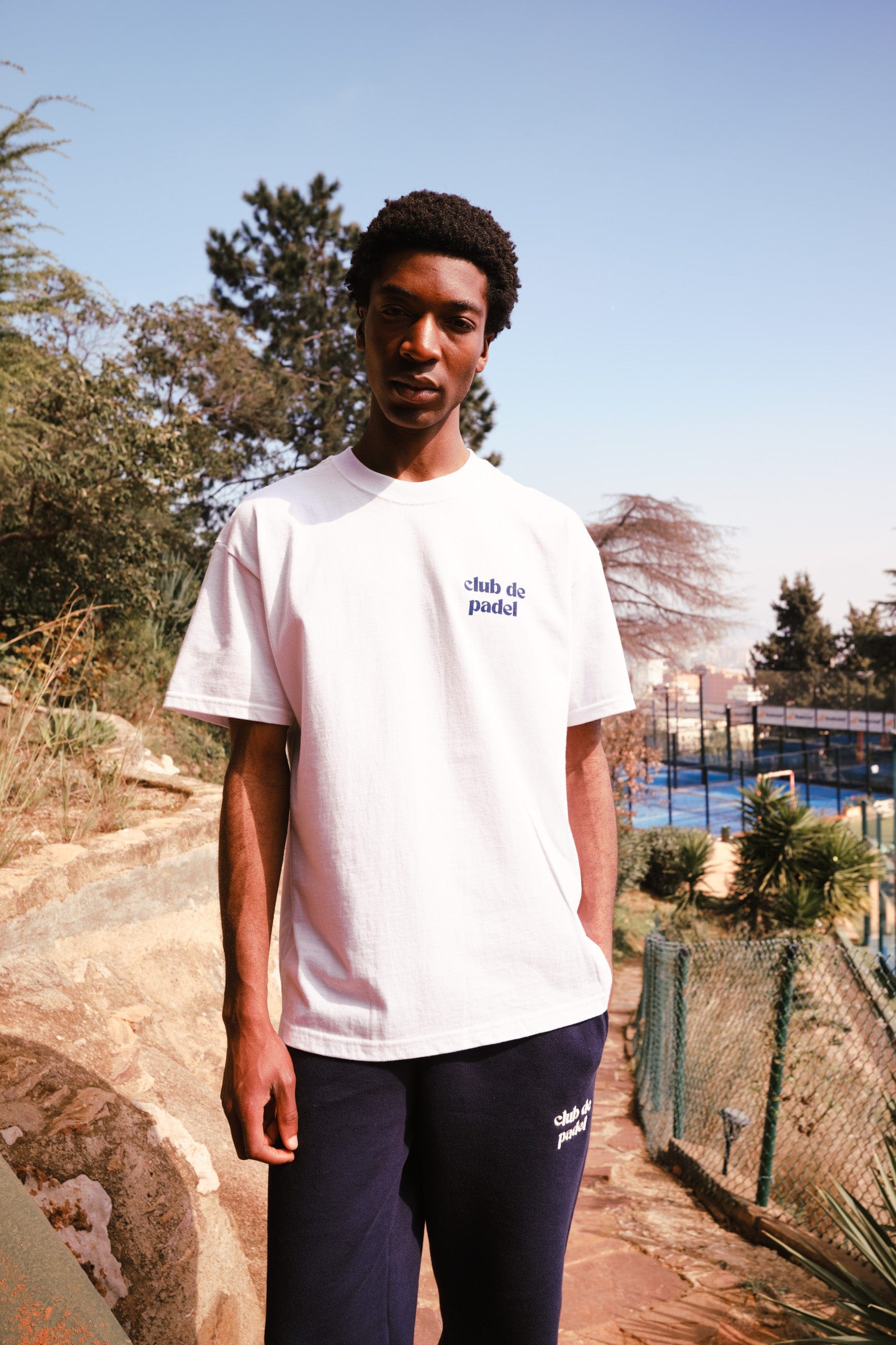 Club de Padel 'Impact' Tee - White