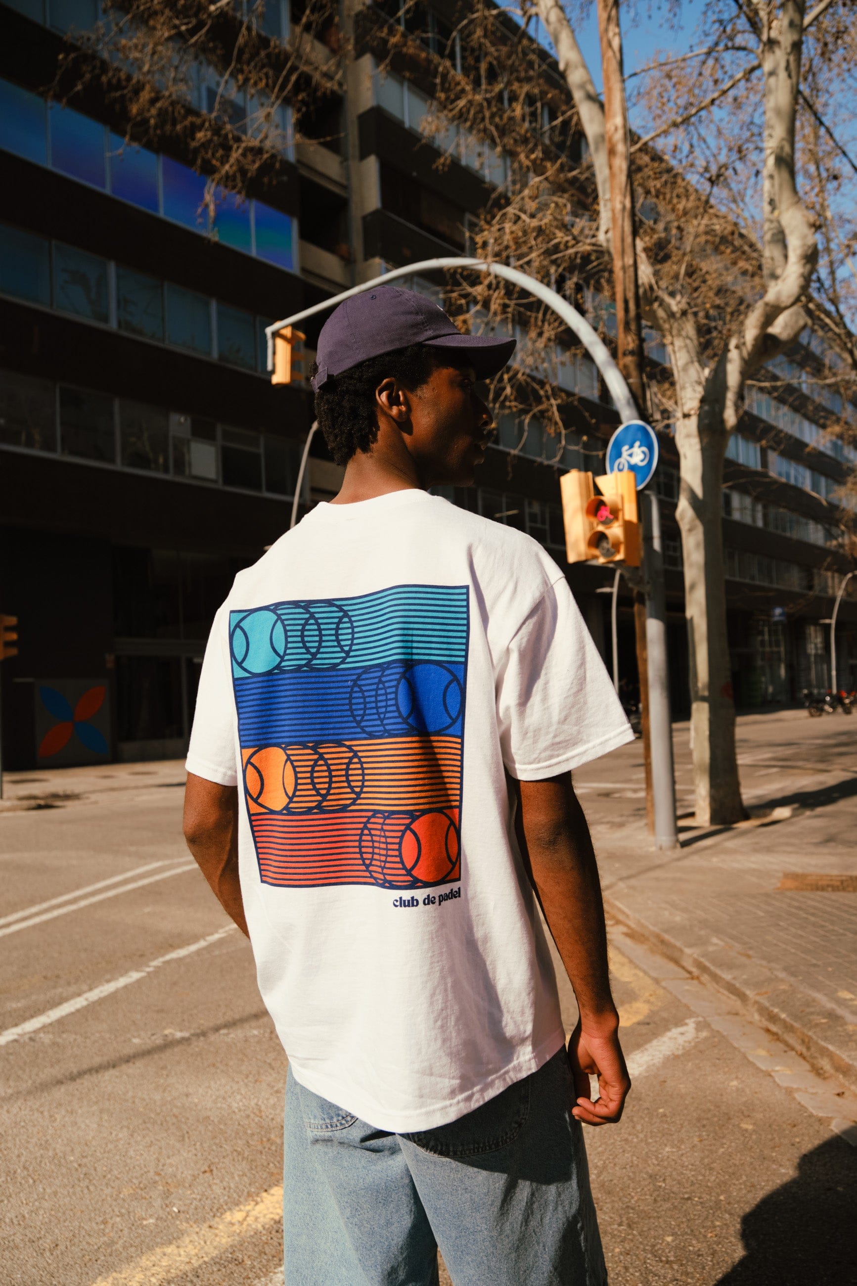 Club de Padel 'Impact' Tee - White
