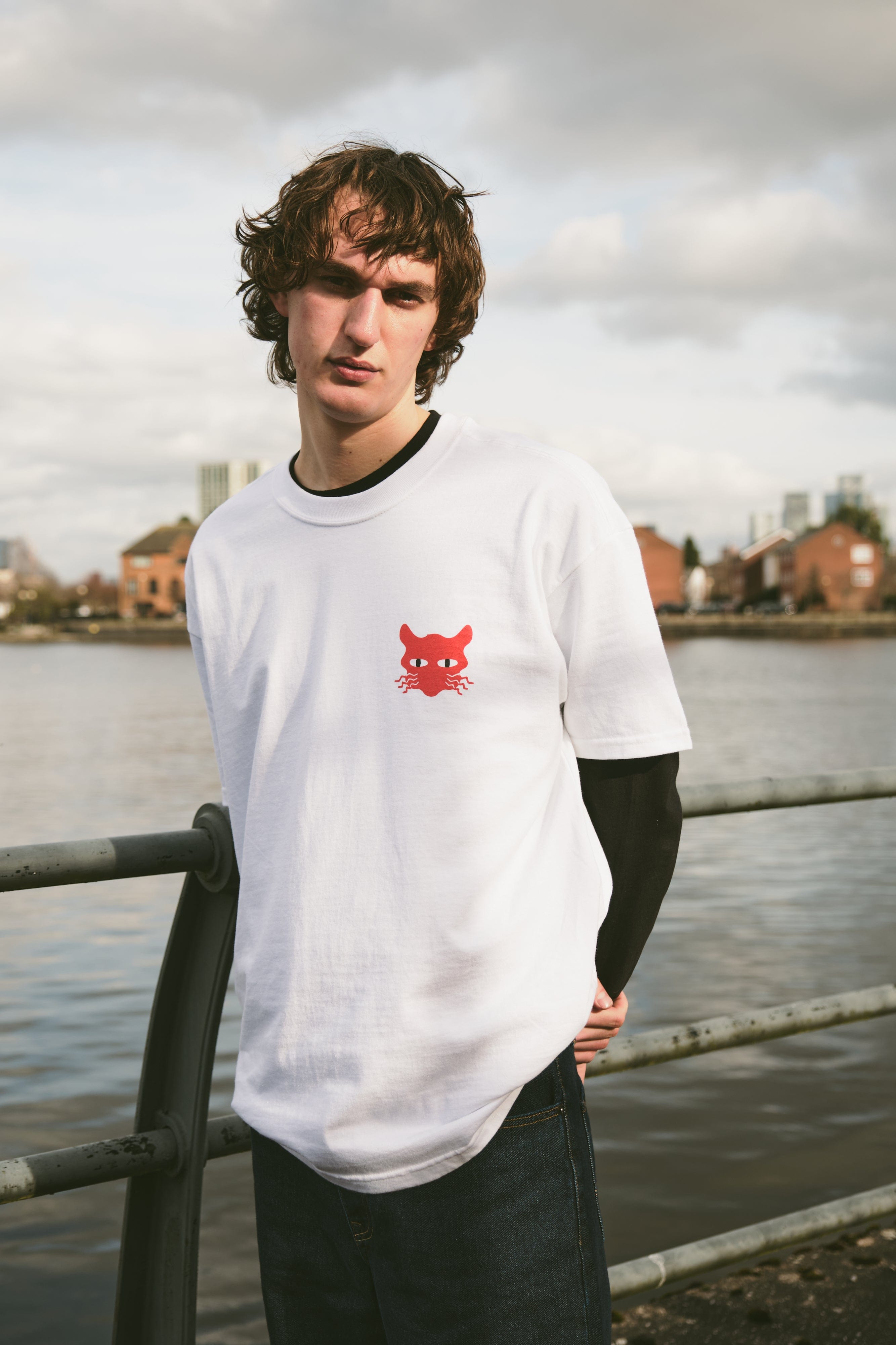 KBar Design KBAR X UN:IK 'Nine Lives' Tee - White