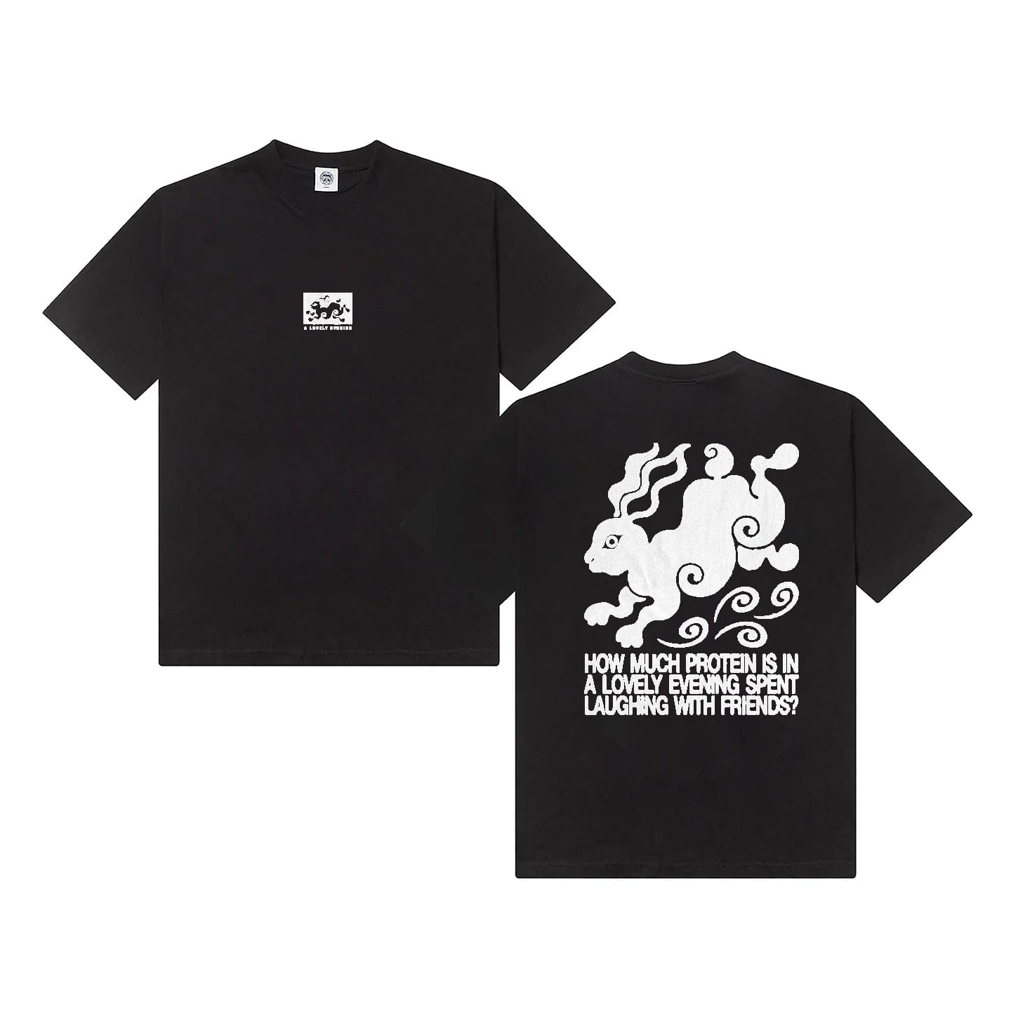 KBar Design KBAR X UN:IK 'Laughing With Friends' Tee - Black