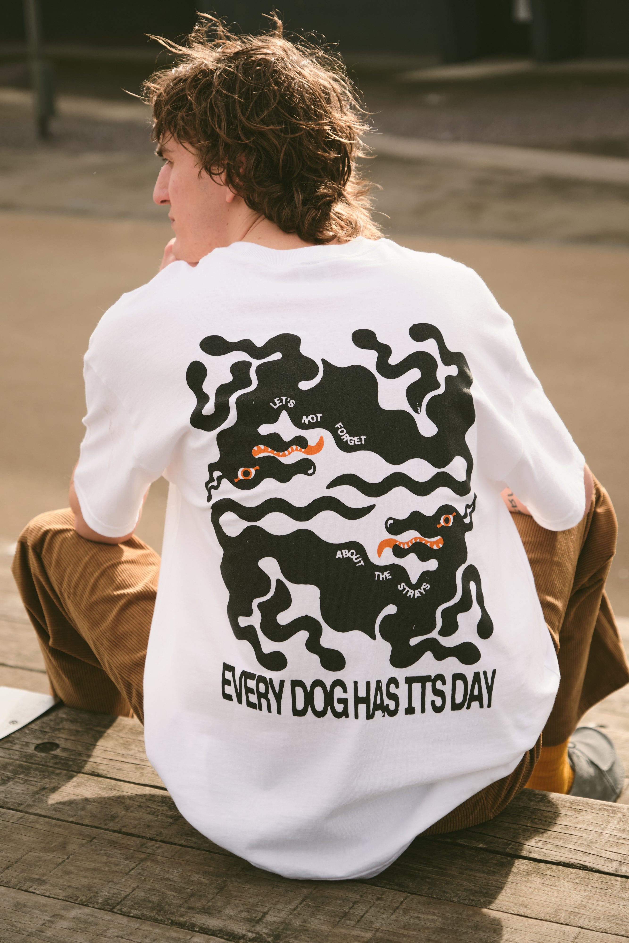 KBar Design KBAR X UN:IK 'Every Dog Has Its Day' Tee - White