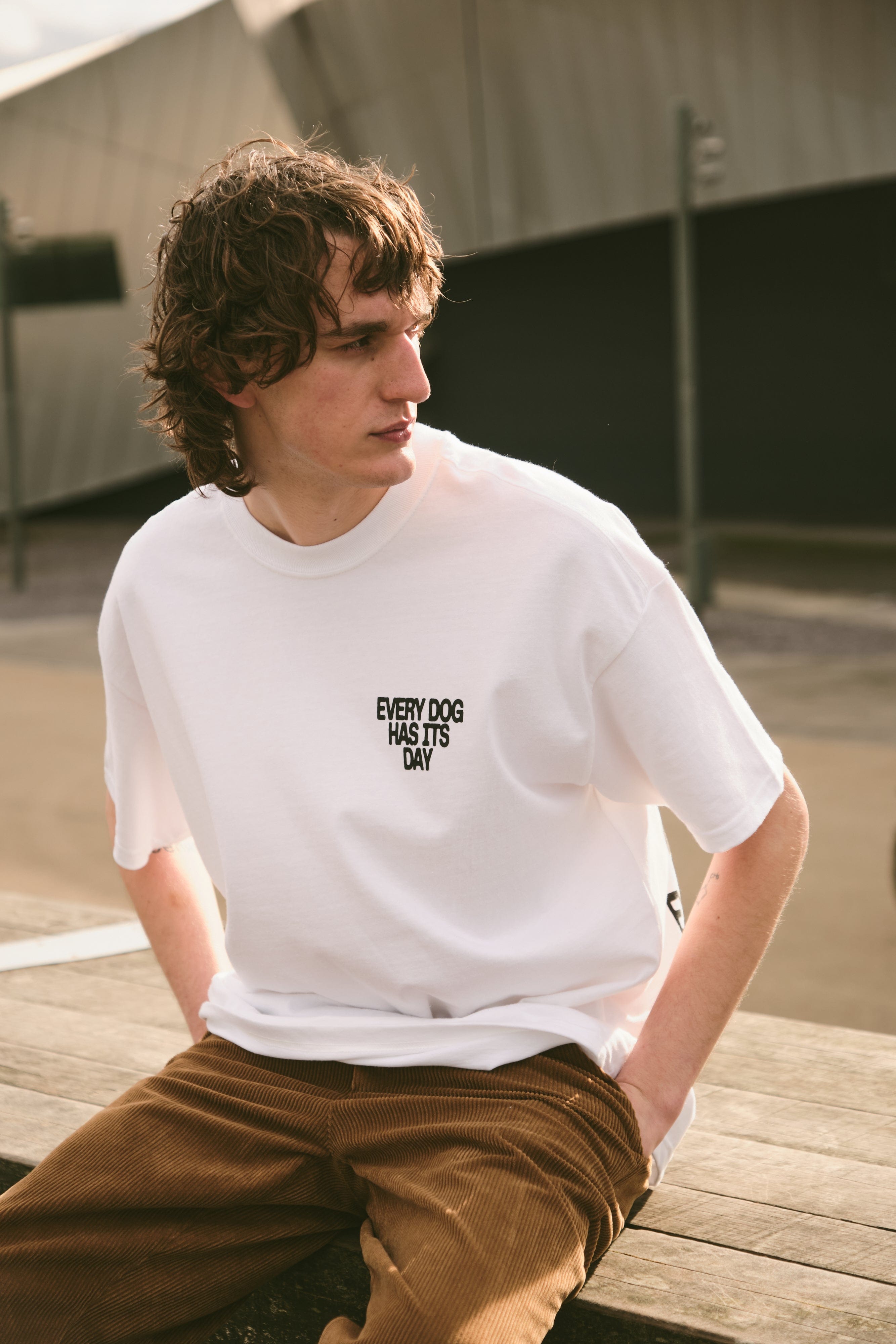 KBar Design KBAR X UN:IK 'Every Dog Has Its Day' Tee - White