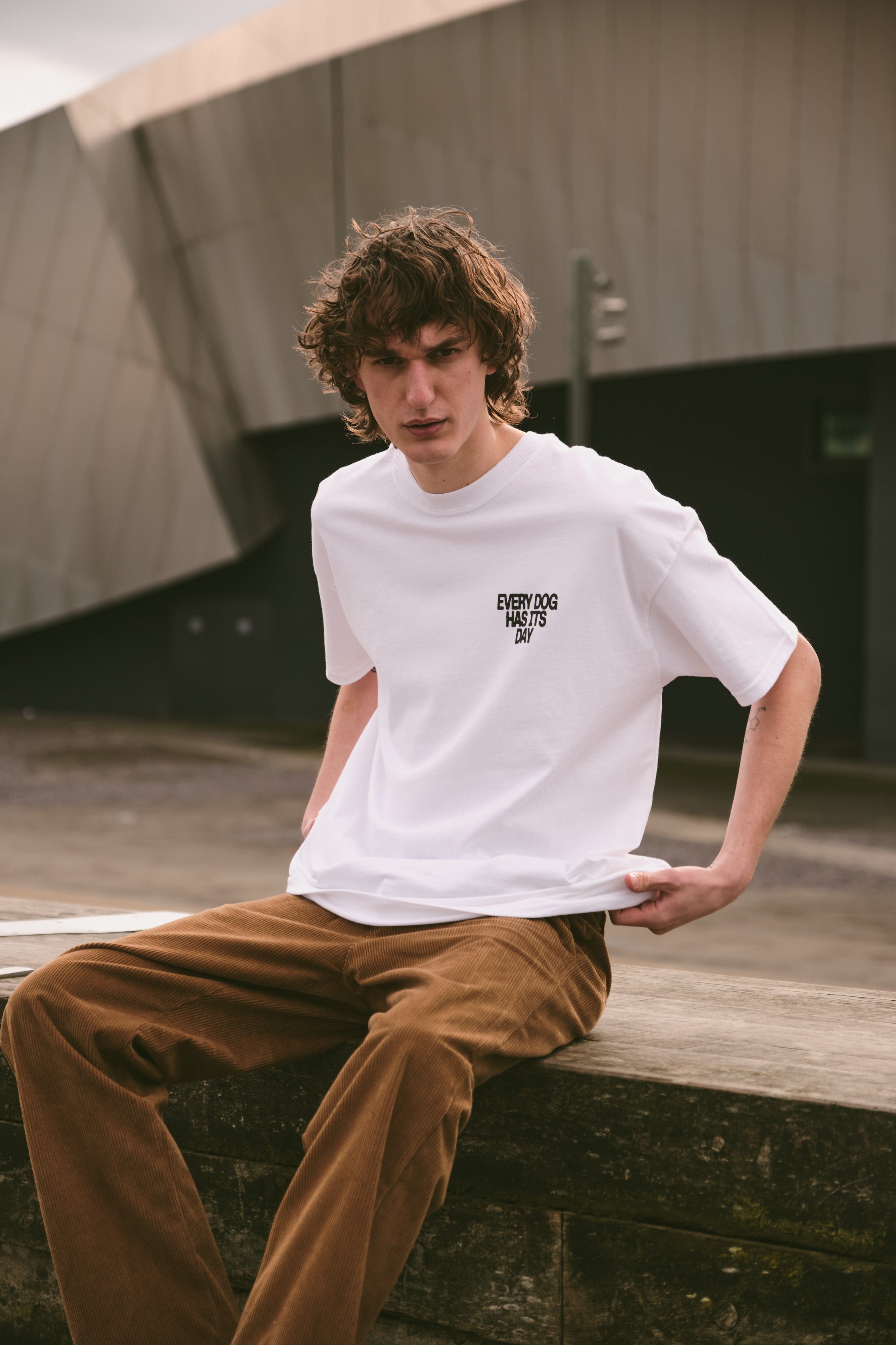 KBar Design KBAR X UN:IK 'Every Dog Has Its Day' Tee - White