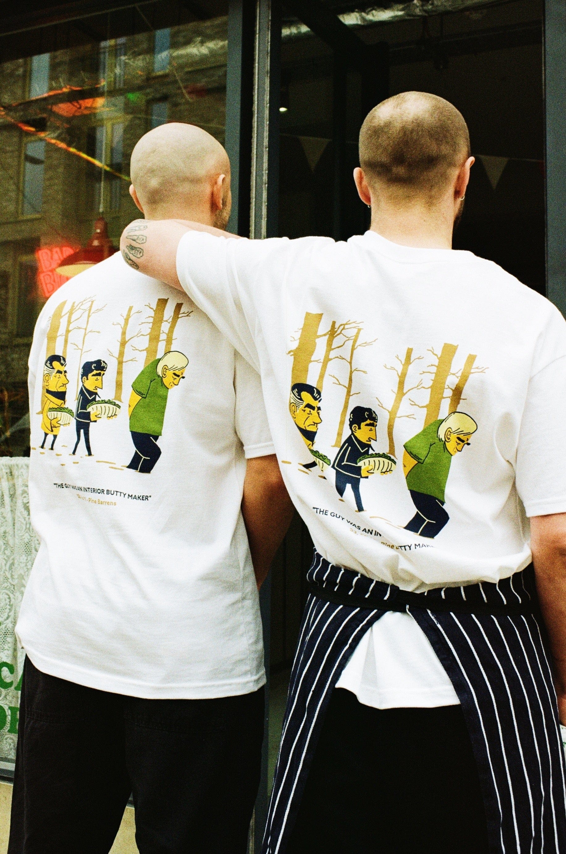 Bada Bing x UN:IK 'Pine Barrens' Tee - White