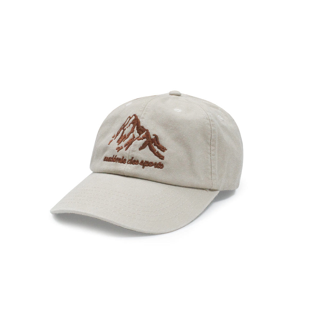 Vice 84 'Mountains' Vintage Washed Cap - Stone