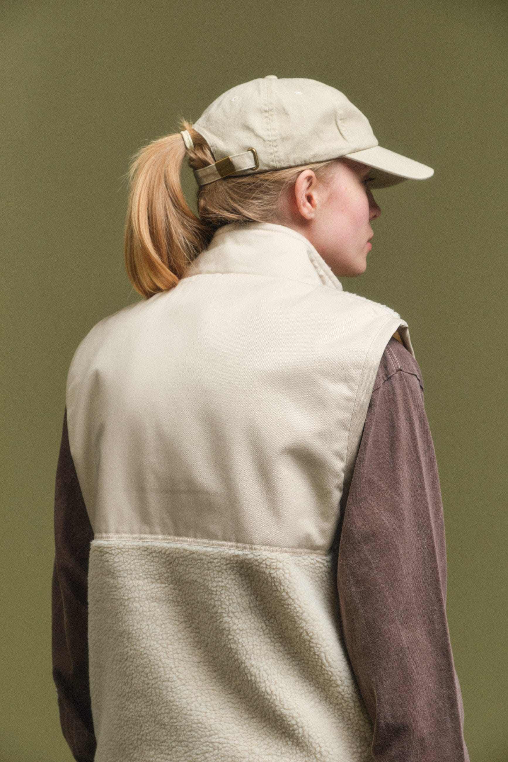 Vice 84 'Mountains' Vintage Washed Cap - Stone