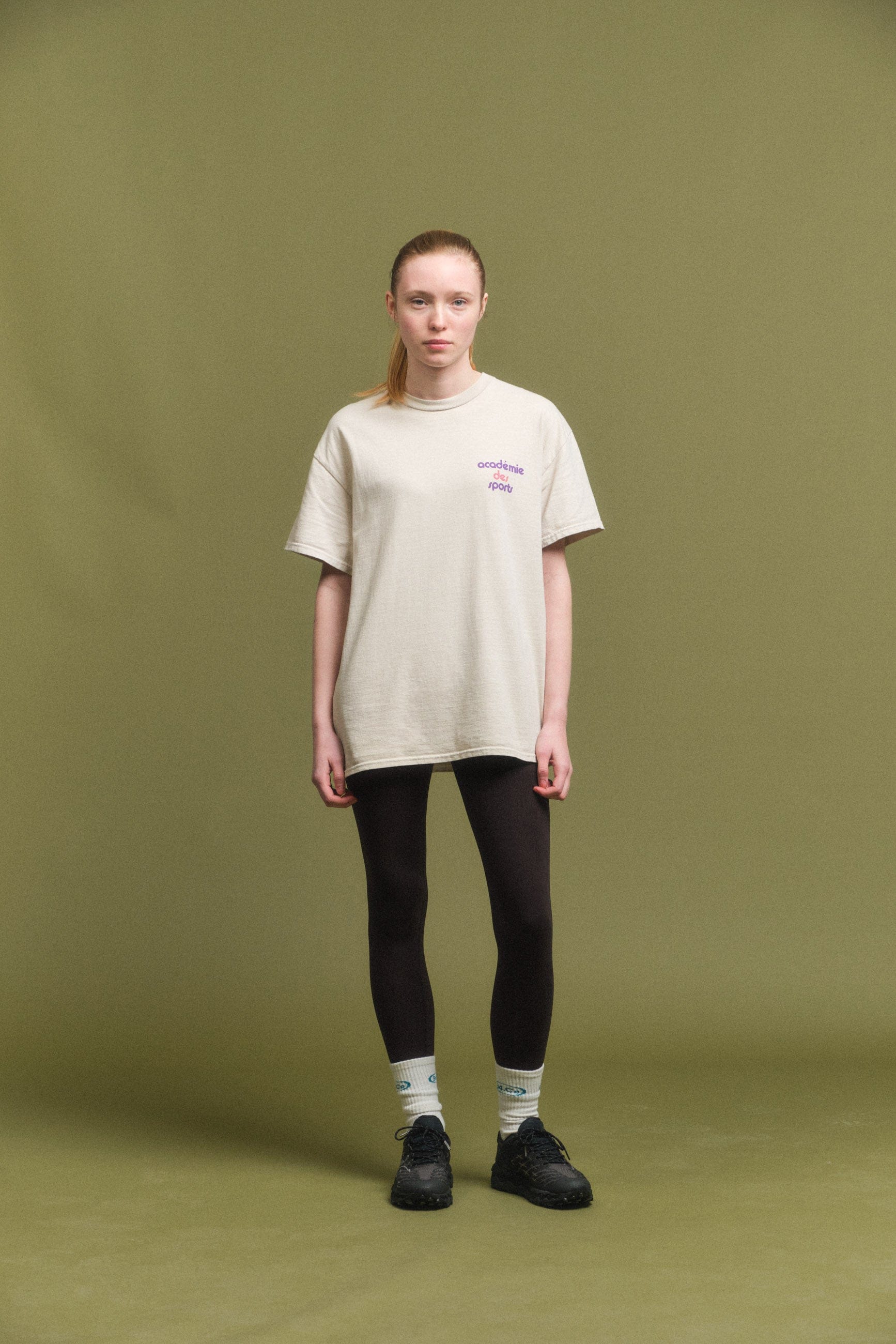 Vice 84 'Sole Sisters' Vintage Washed Tee - Ecru