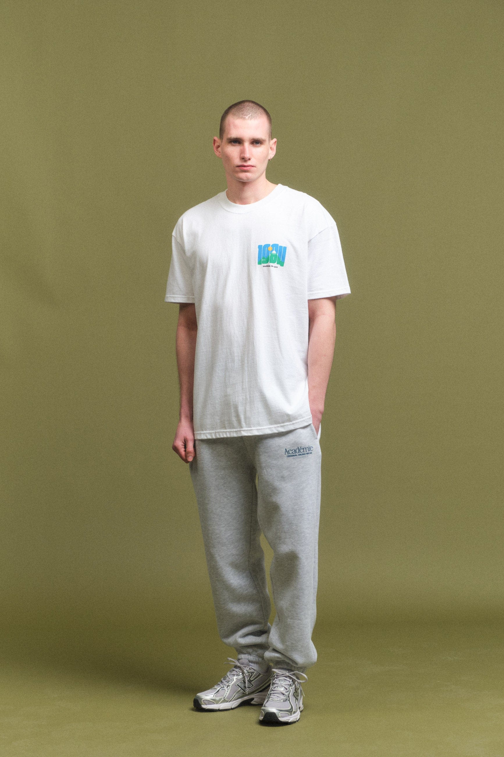 Vice 84 'Retro Mountain' Tee - White