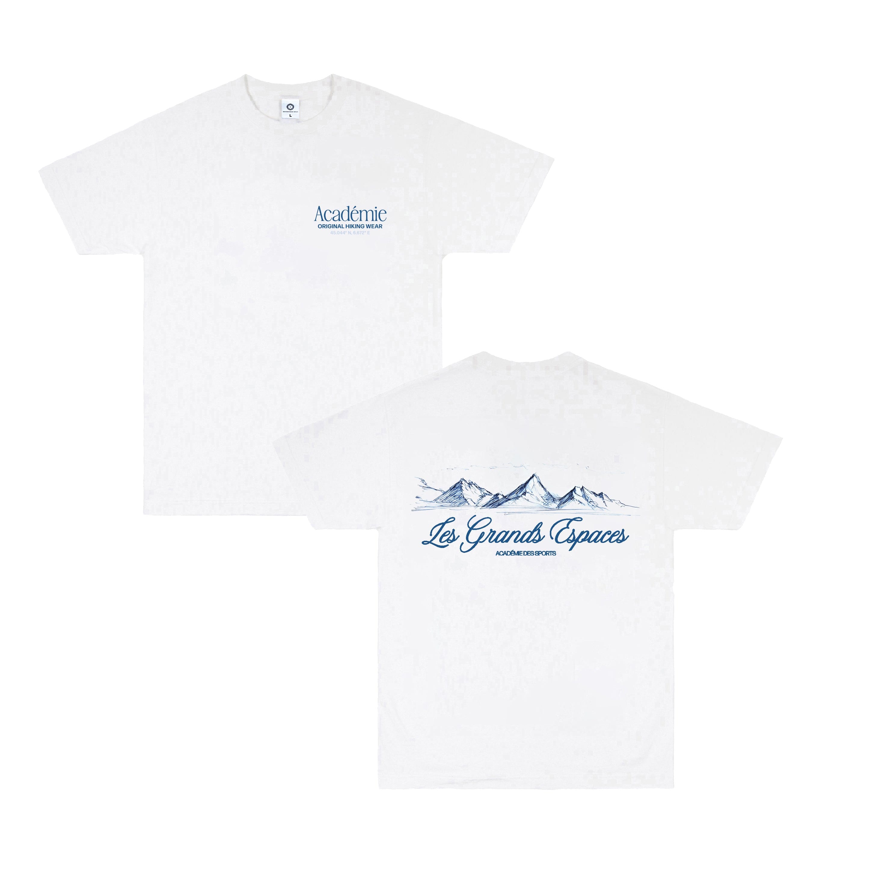 Vice 84 'Les Grand Espaces' Tee - White