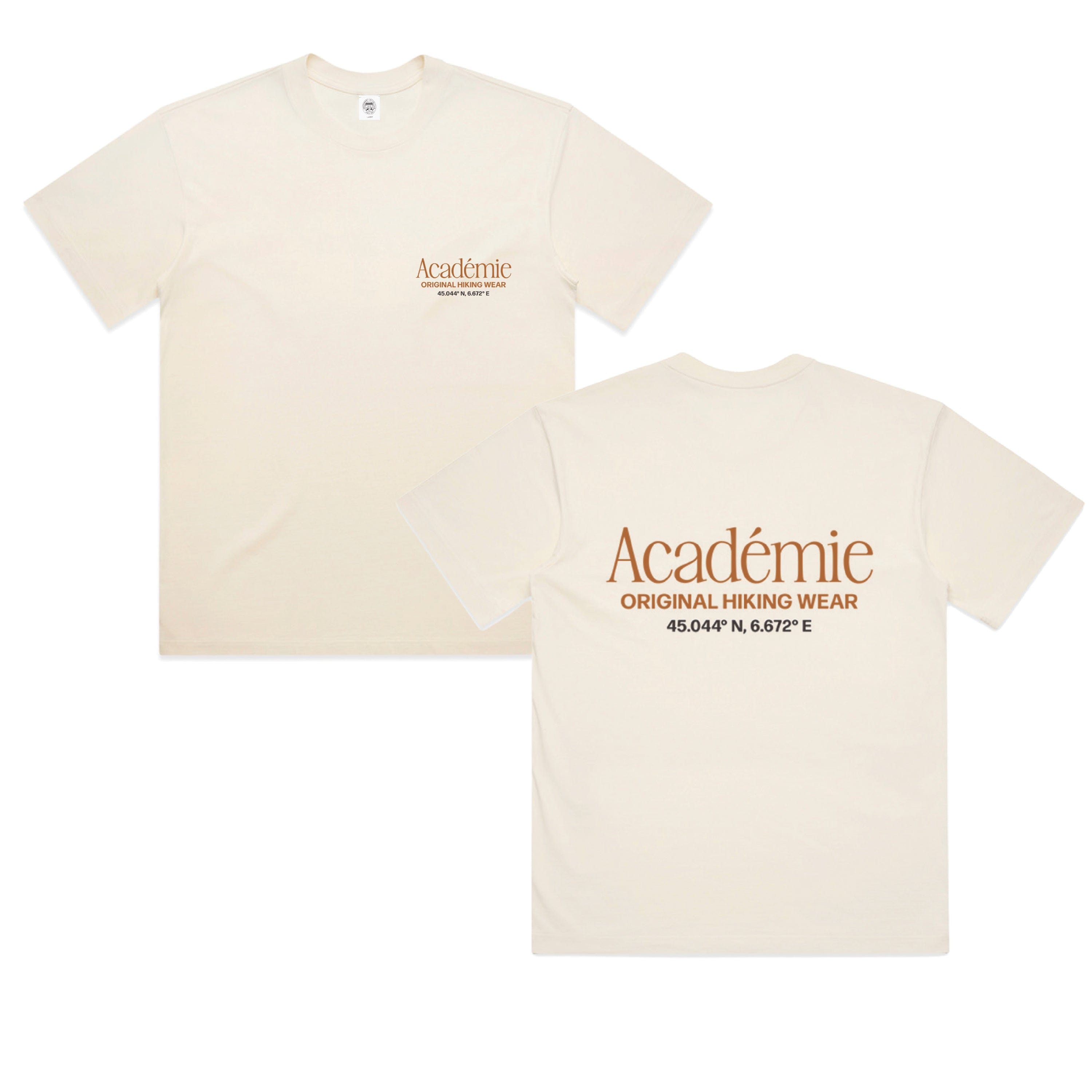 Vice 84 'Co-Ordinate' Tee - Ecru