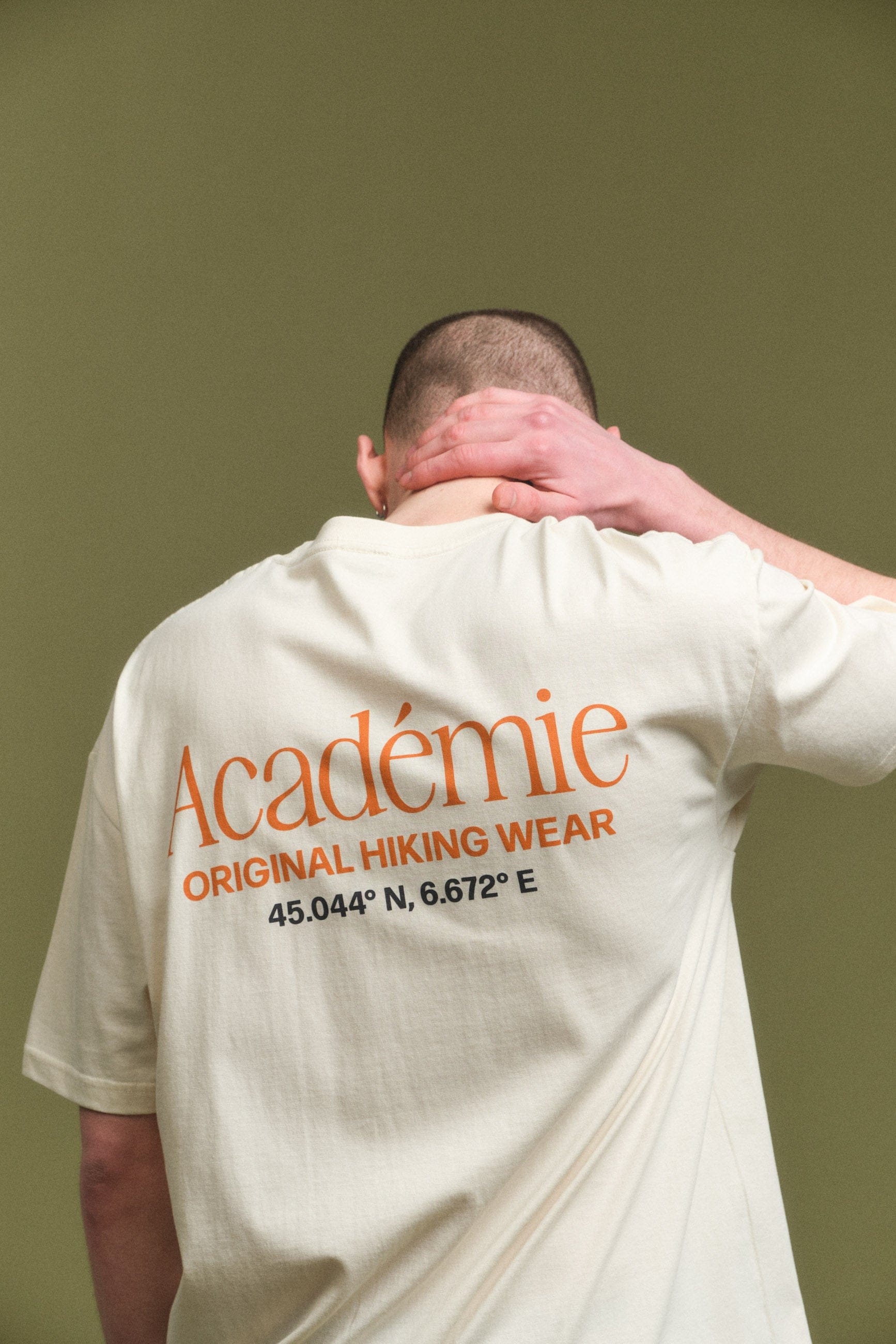 Vice 84 'Co-Ordinate' Tee - Ecru
