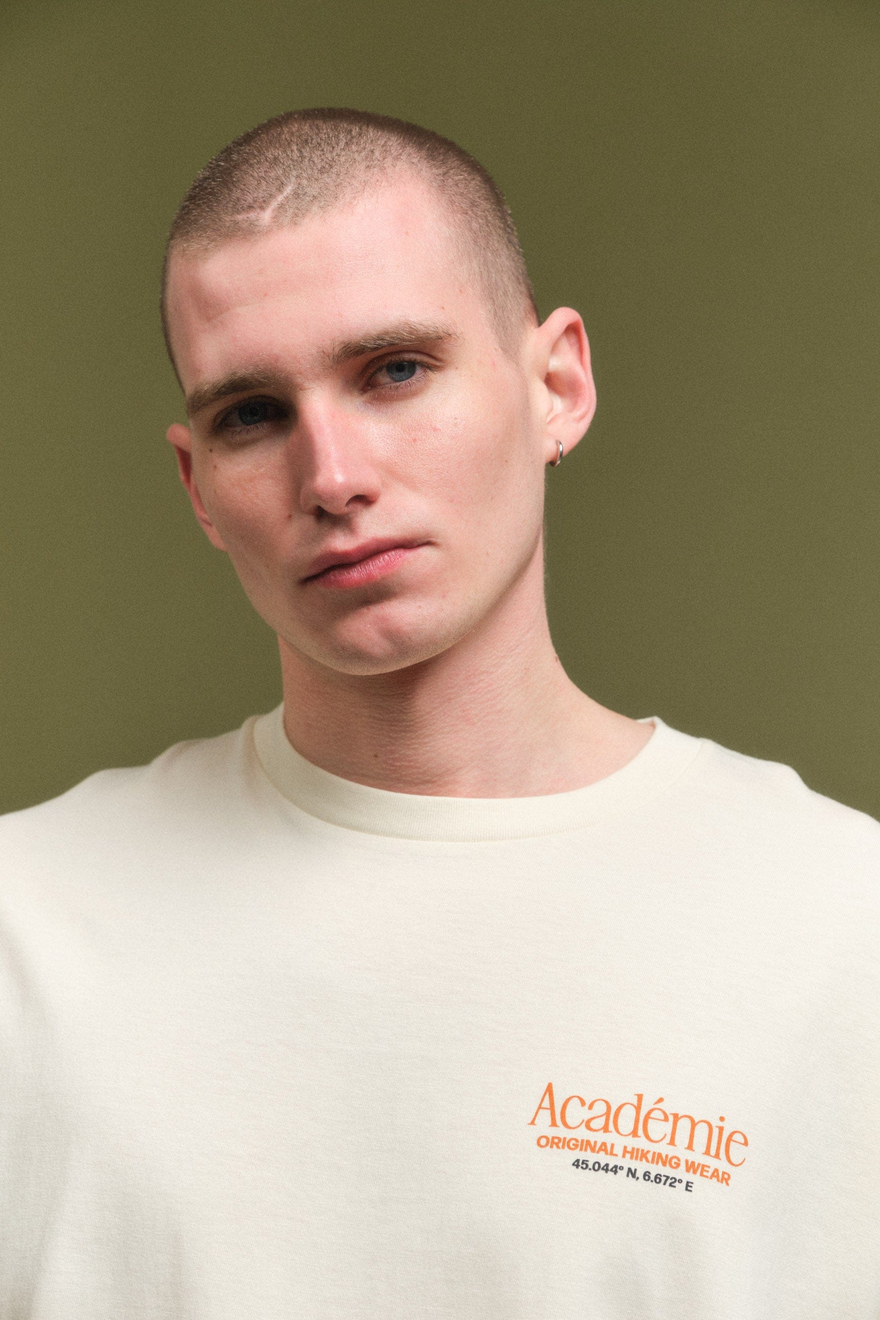 Vice 84 'Co-Ordinate' Tee - Ecru