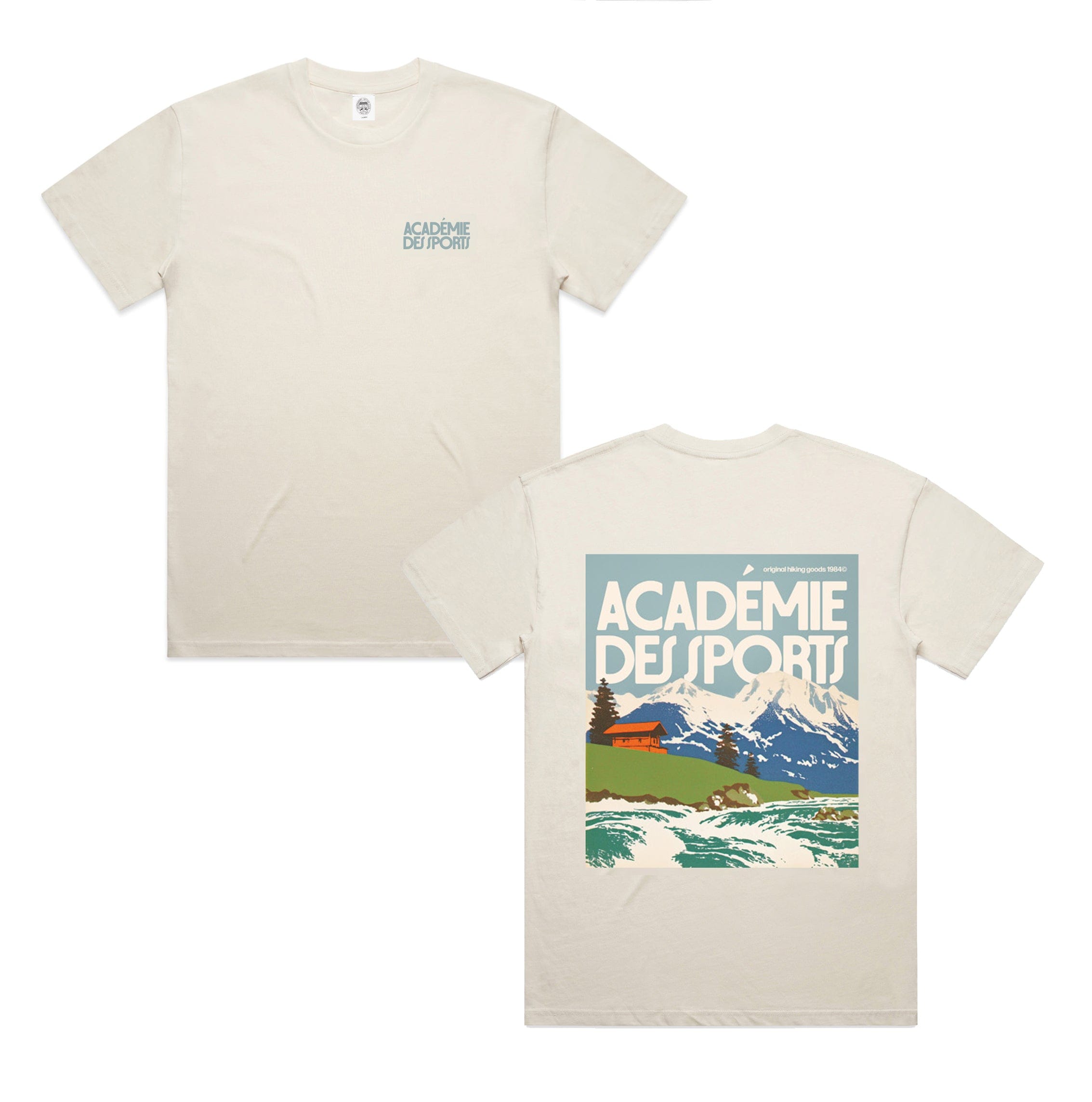 Vice 84 'Chalet' Tee - Ecru