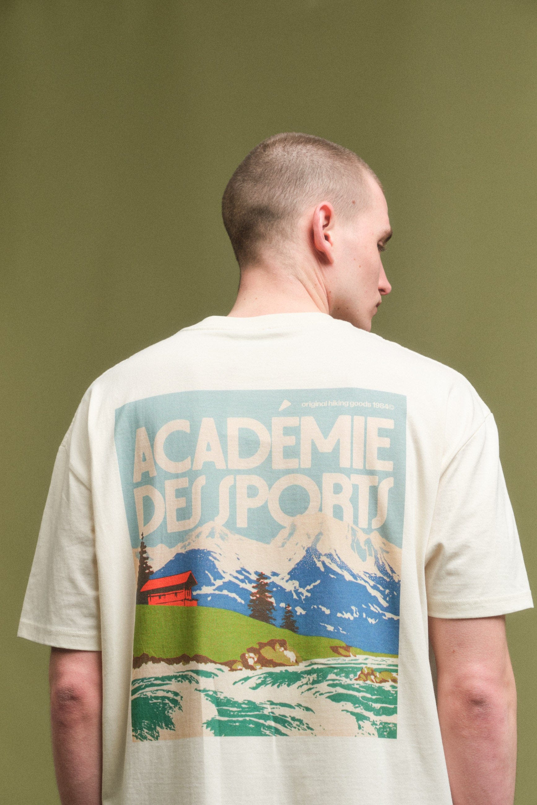 Vice 84 'Chalet' Tee - Ecru