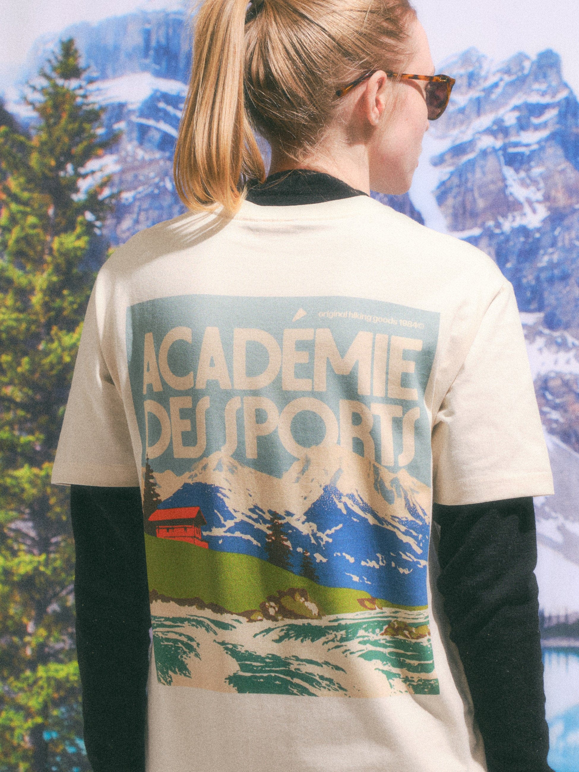 Vice 84 'Chalet' Tee - Ecru