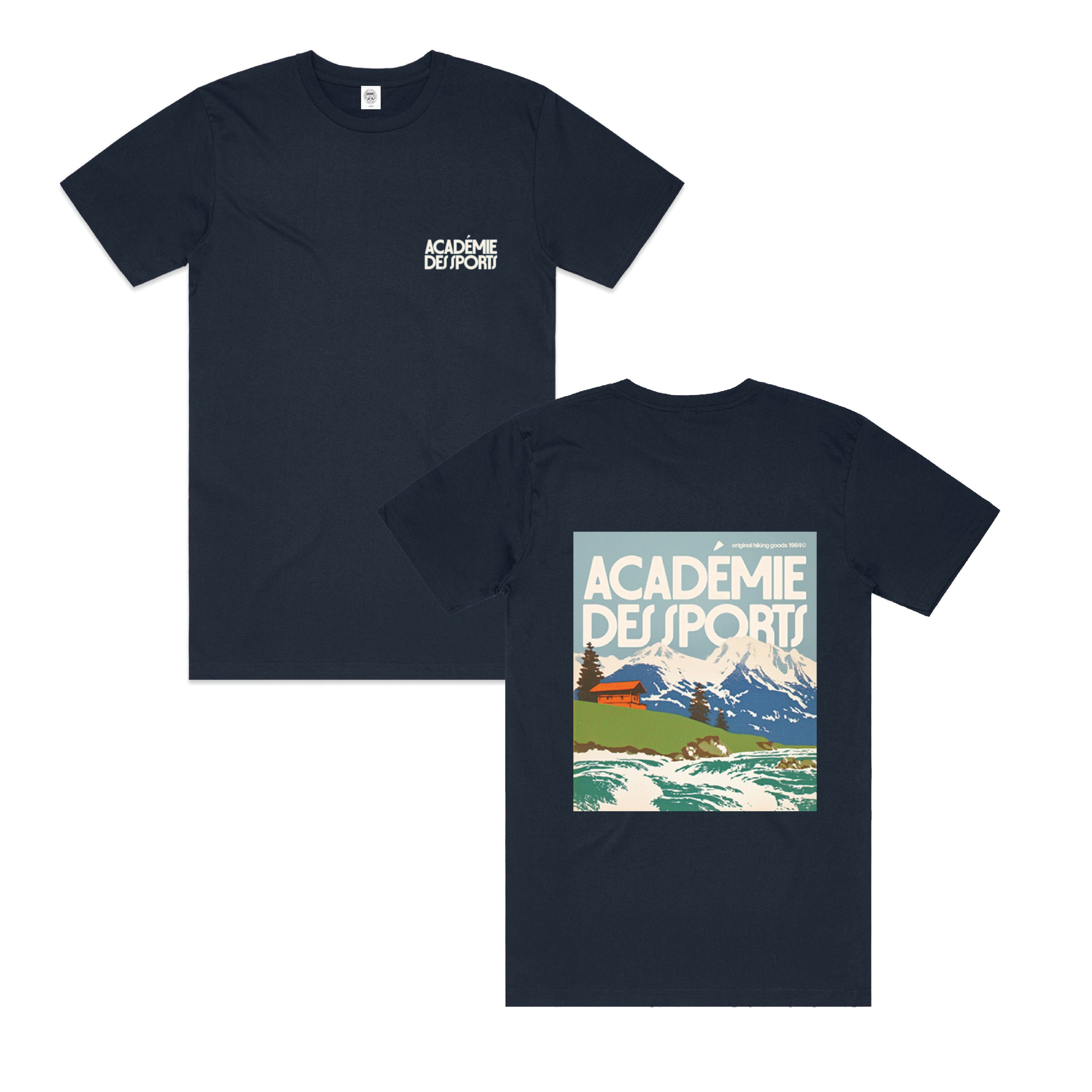 Vice 84 'Chalet' Tee - Navy