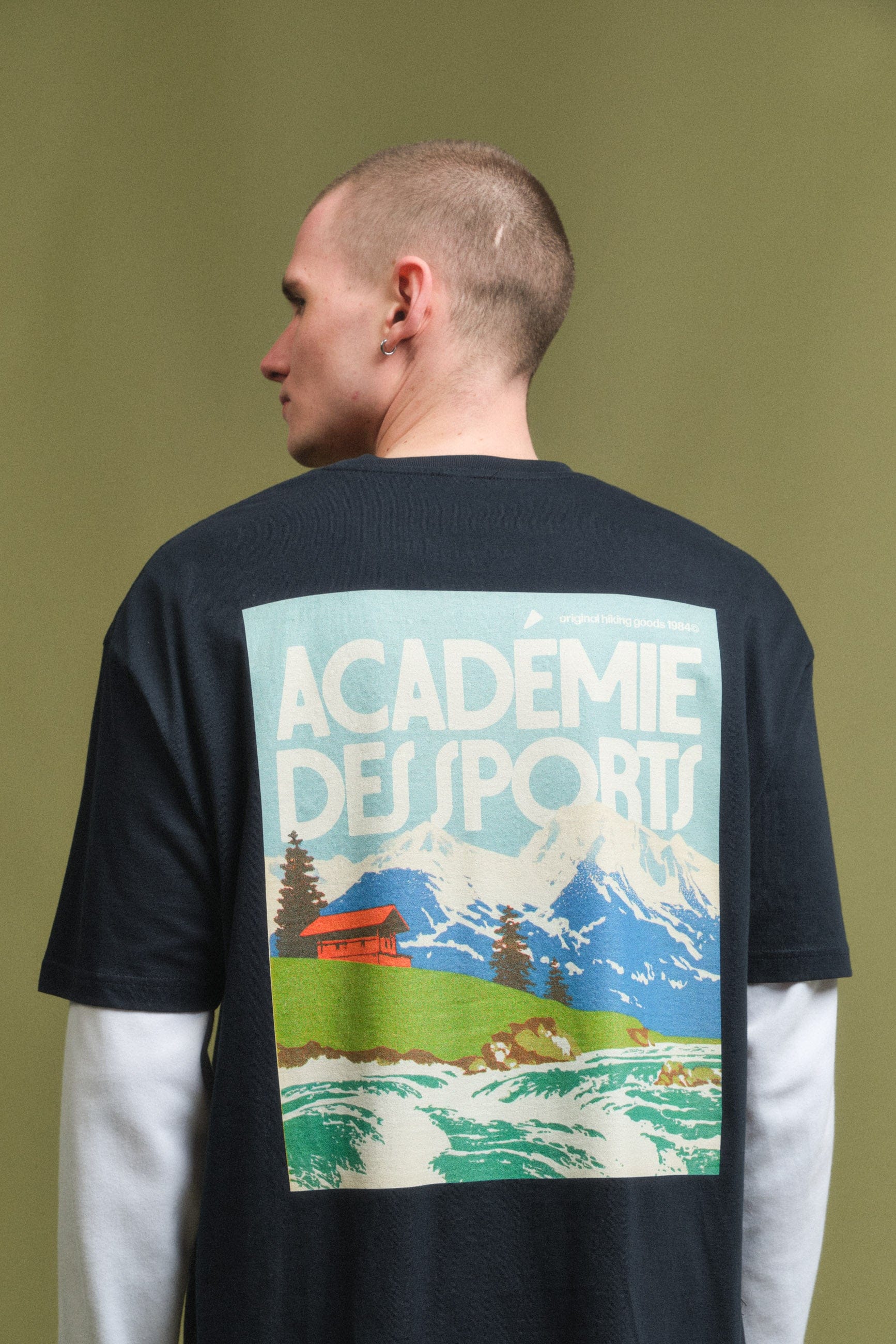 Vice 84 'Chalet' Tee - Navy