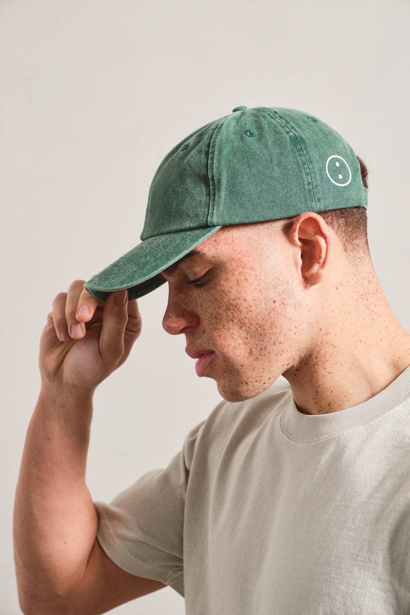 UN:IK Essentials Essentials Vintage Washed Cap - Bottle Green