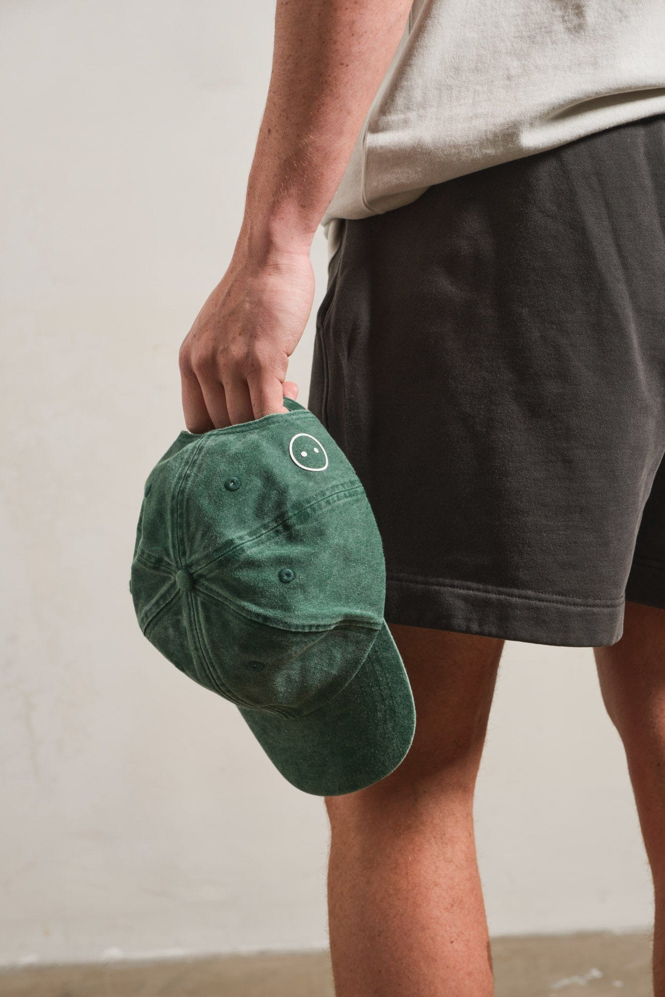UN:IK Essentials Essentials Vintage Washed Cap - Bottle Green