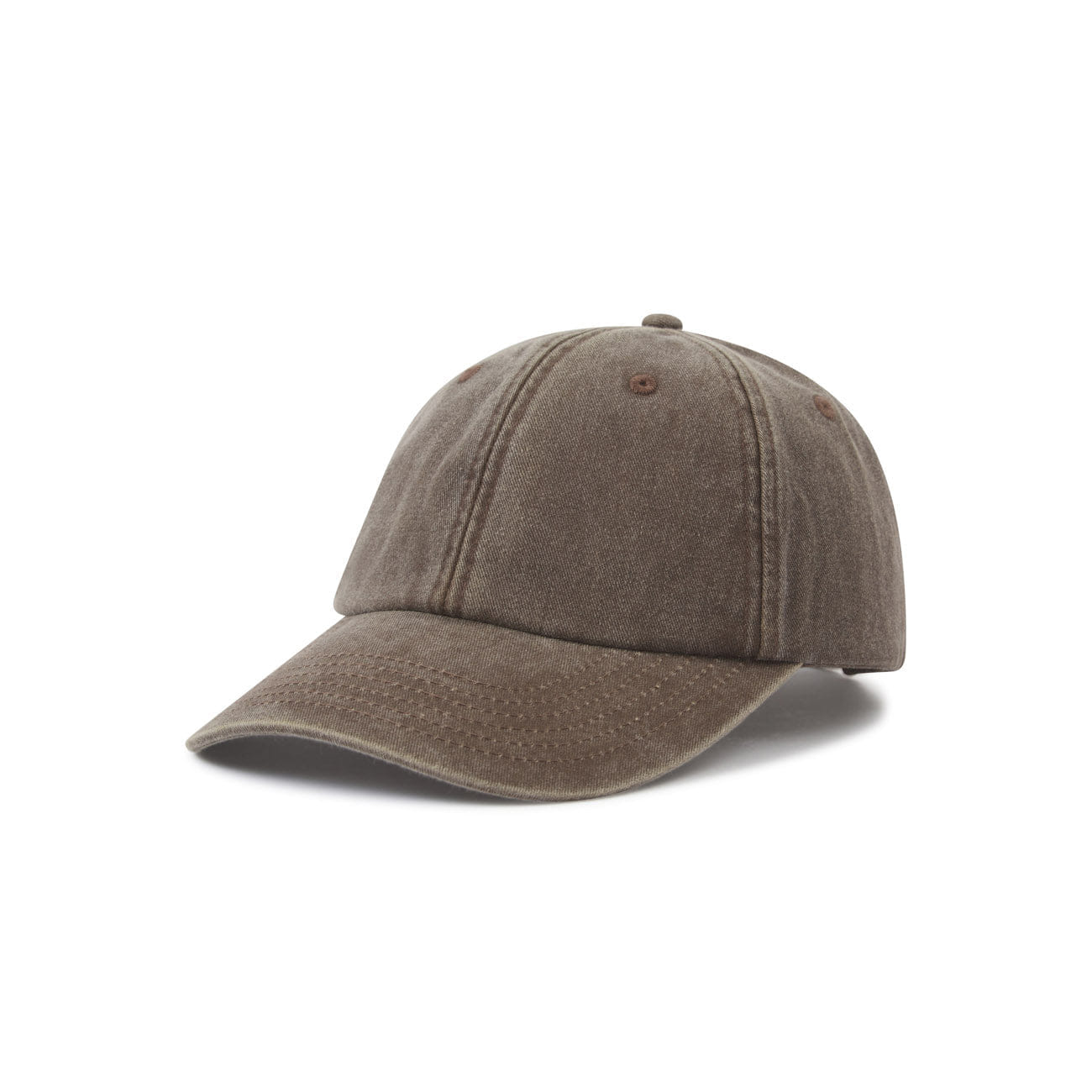 UN:IK Essentials Essentials Vintage Washed Cap - Brown