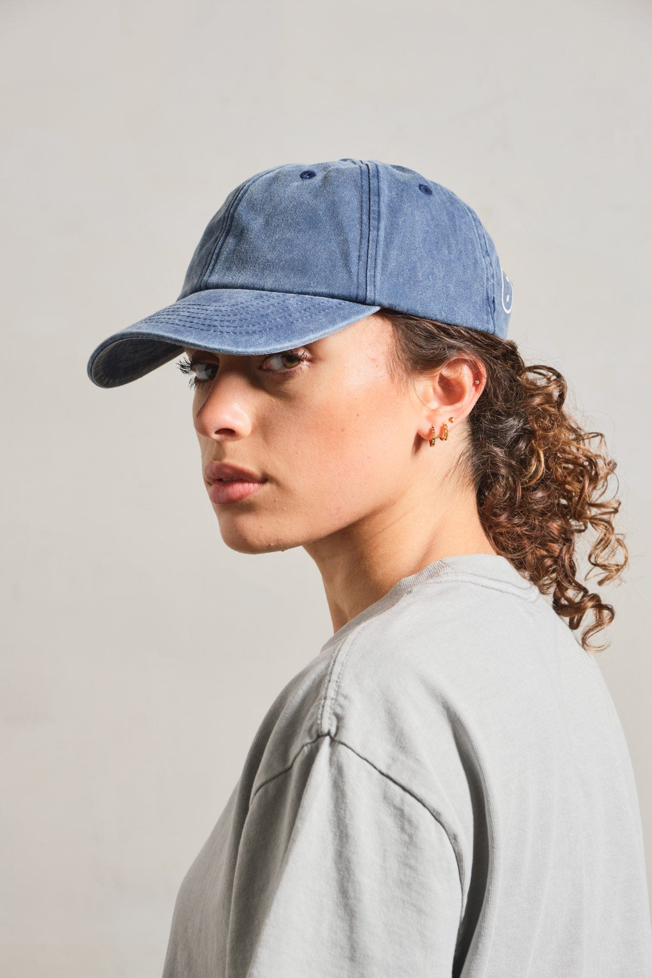 UN:IK Essentials Essentials Vintage Washed Cap - Denim