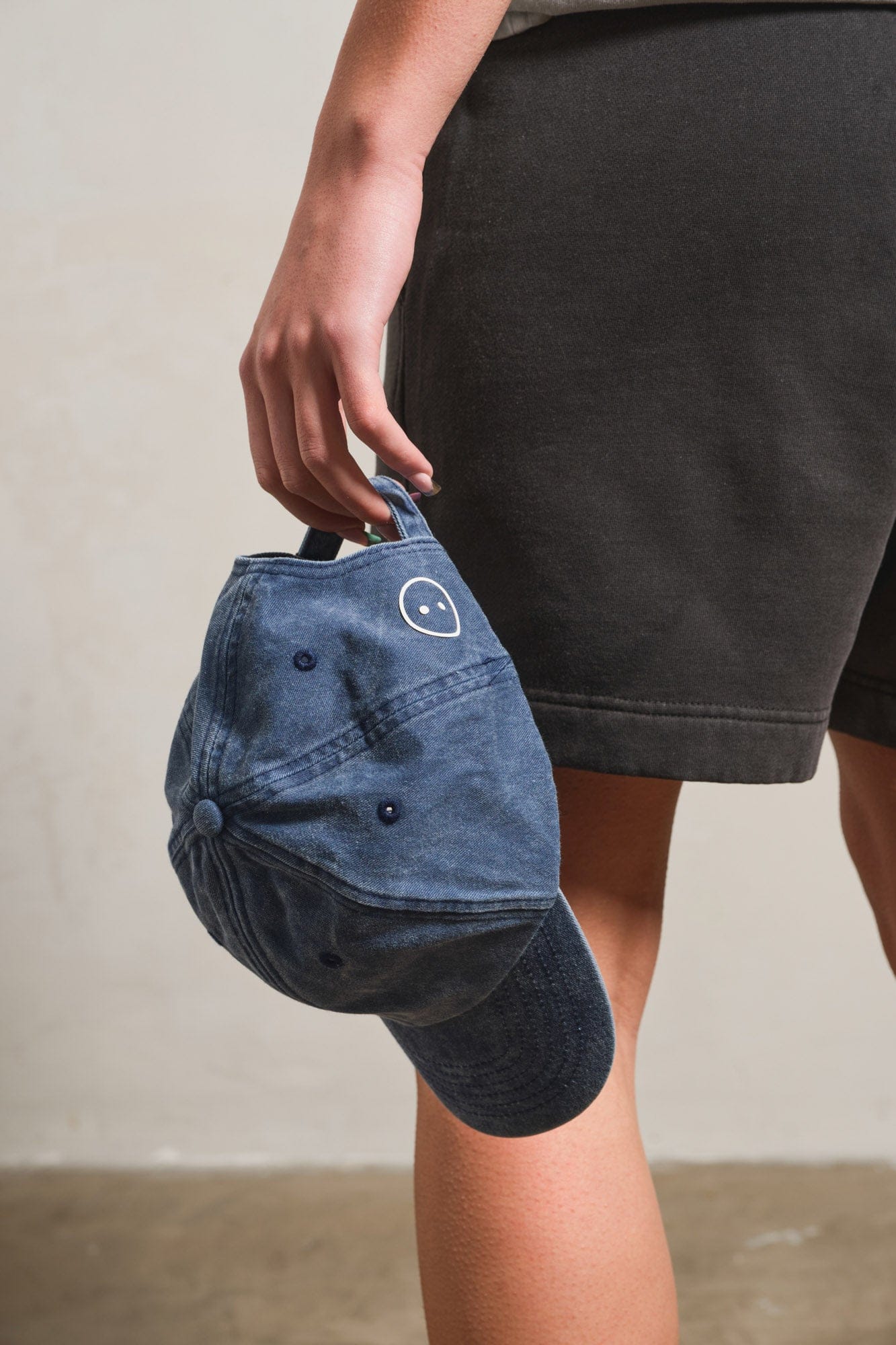 UN:IK Essentials Essentials Vintage Washed Cap - Denim
