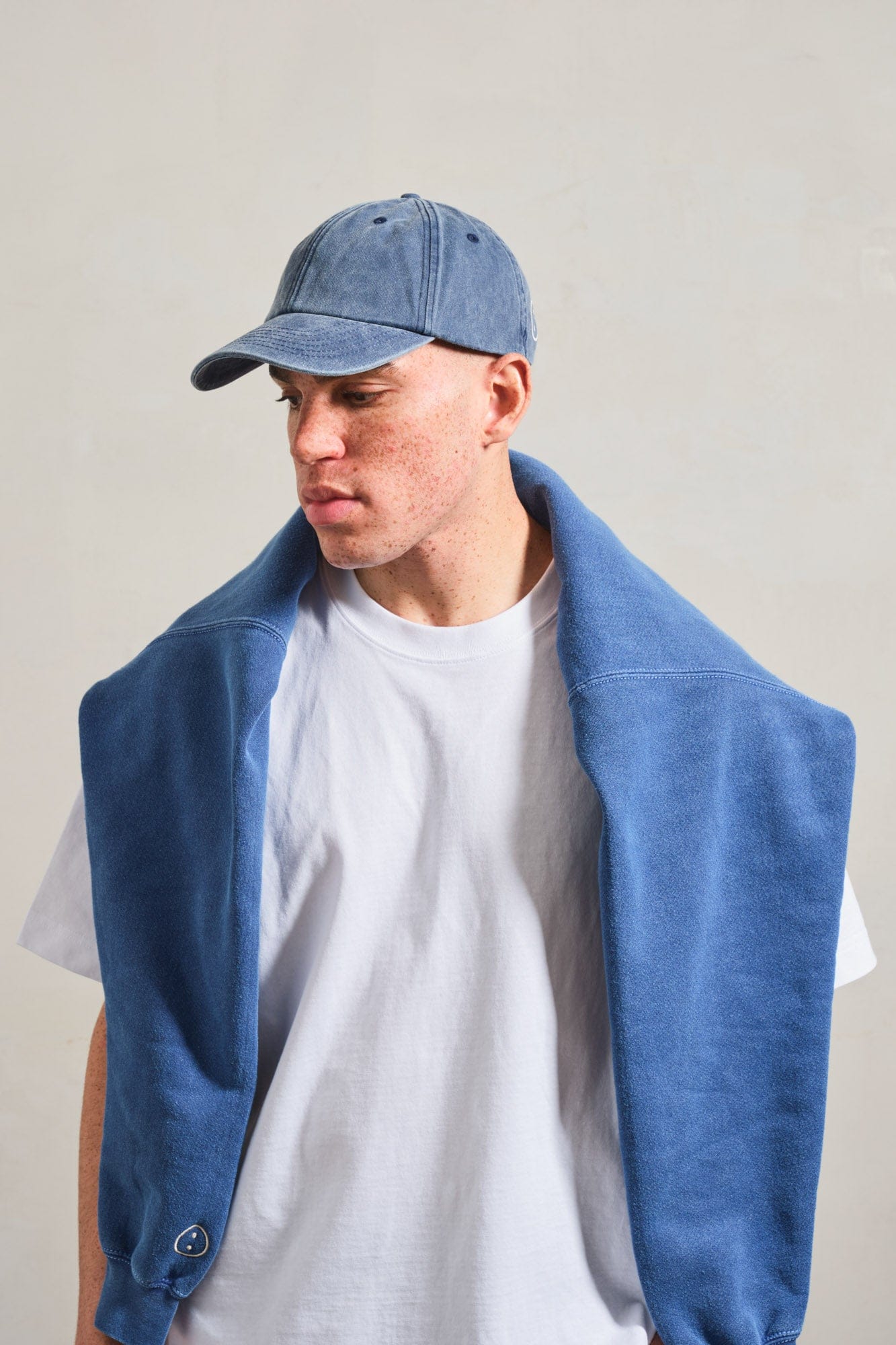 UN:IK Essentials Essentials Vintage Washed Cap - Denim