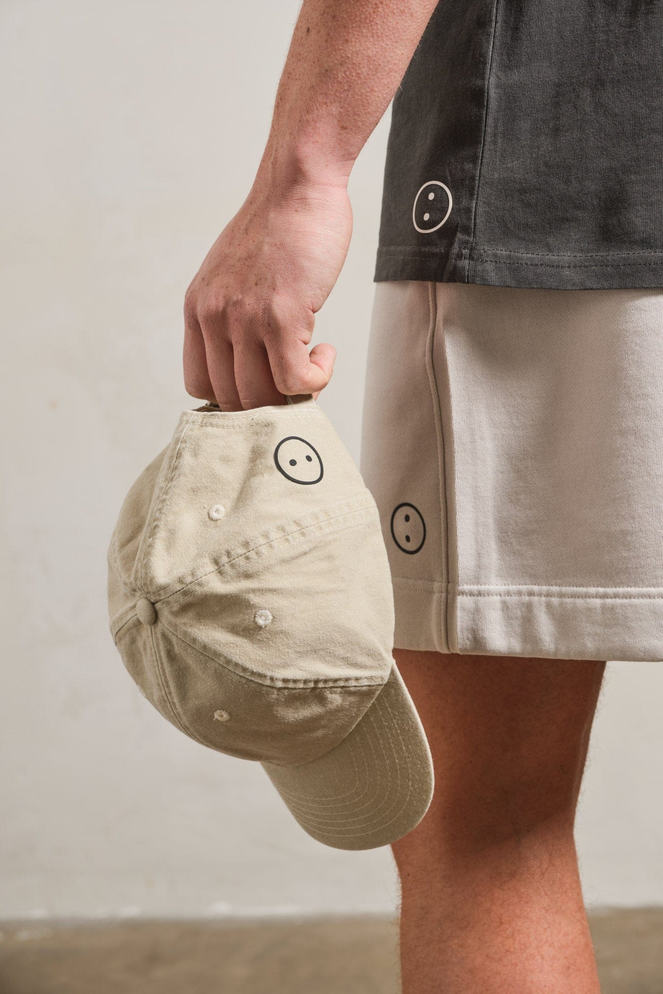 UN:IK Essentials Essentials Vintage Washed Cap - Sand