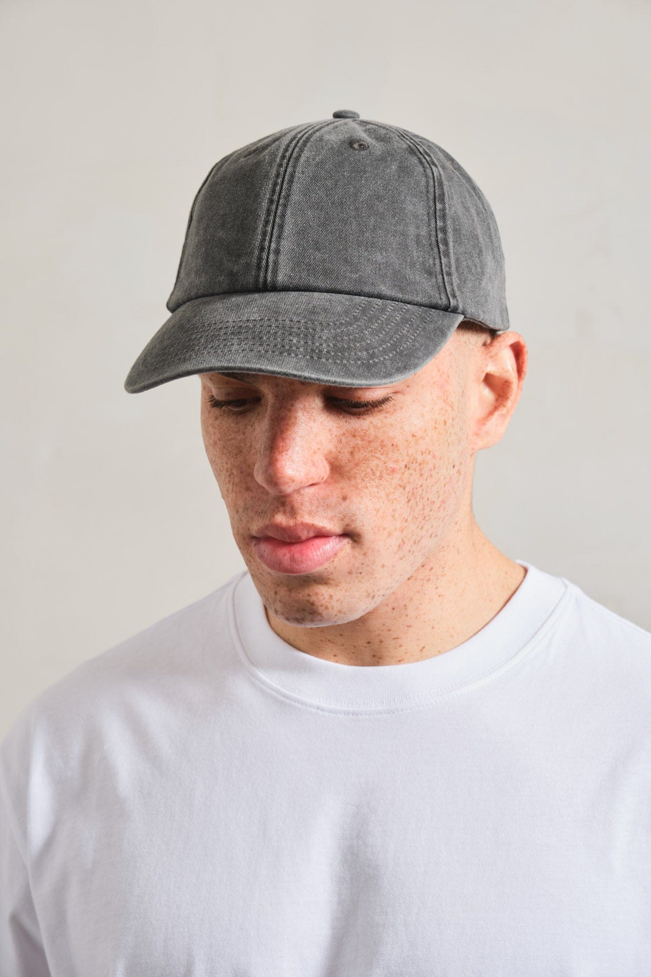UN:IK Essentials Essentials Vintage Washed Cap - Black