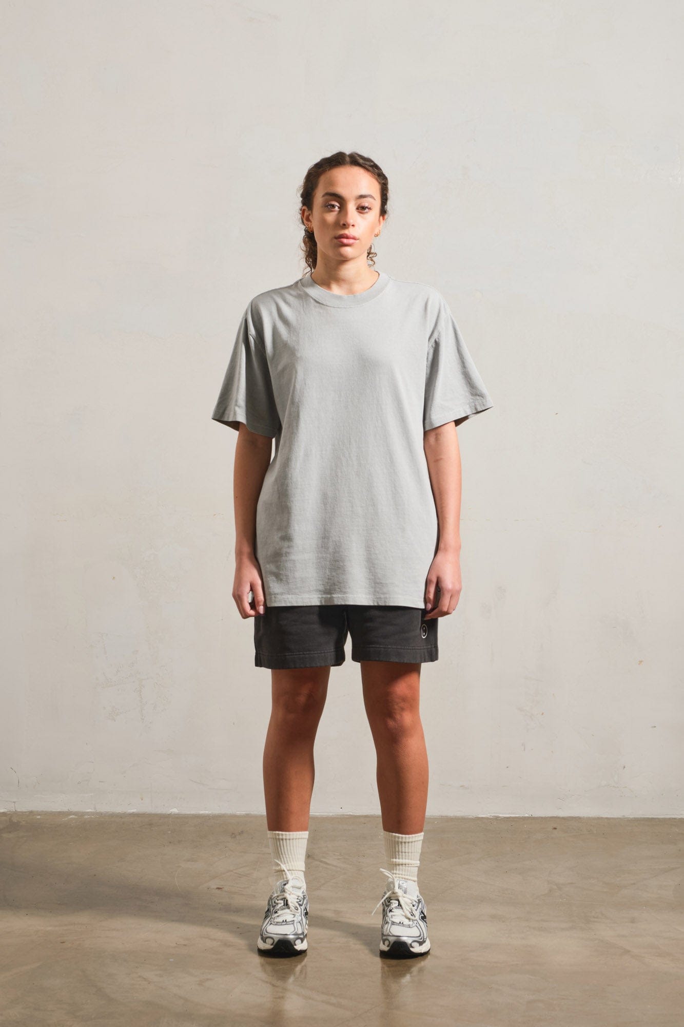 UN:IK Essentials Essentials Heavy Faded Tee - Vintage Storm