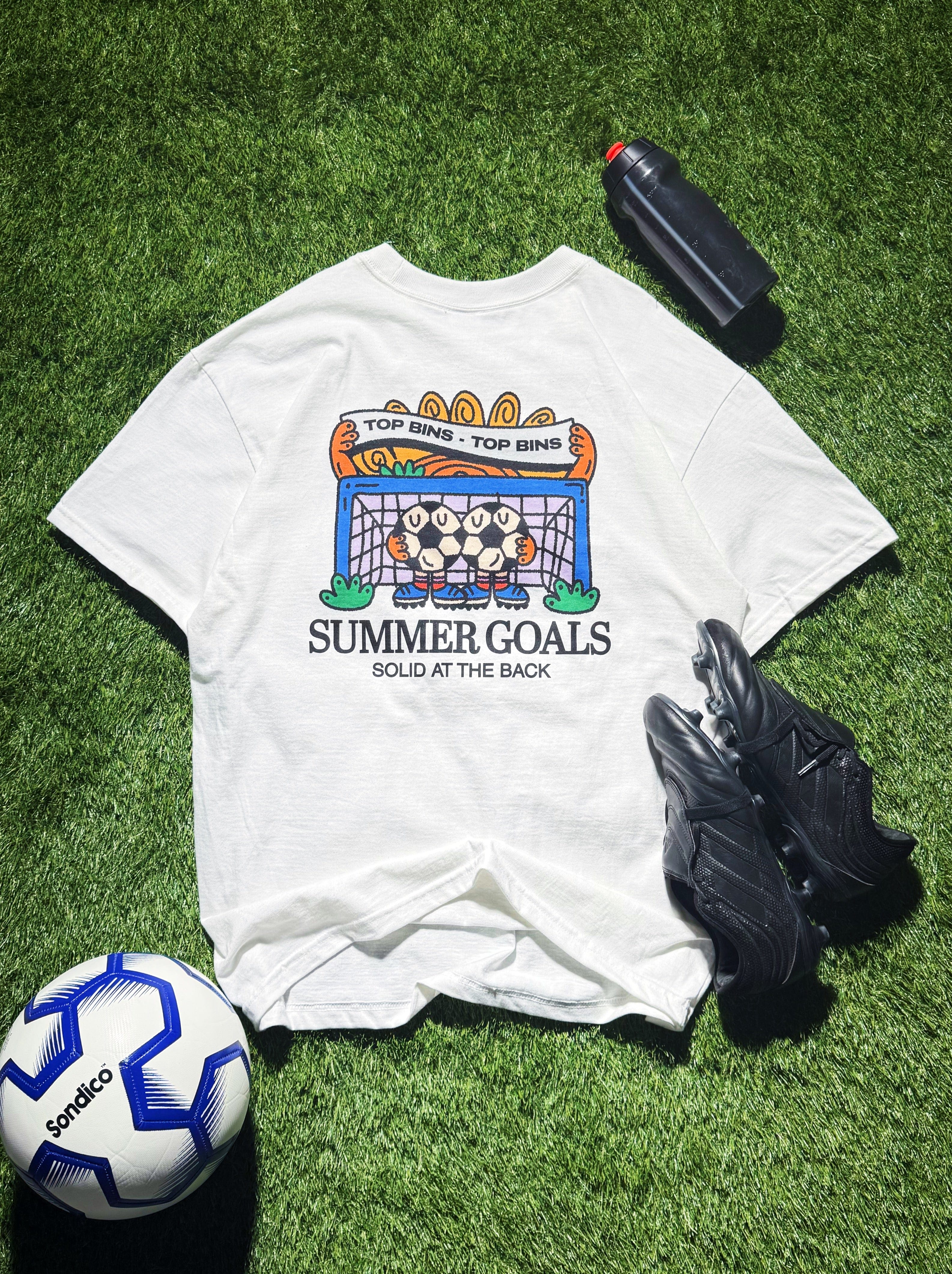 Other Side Store 'Summer Goals' Tee - White