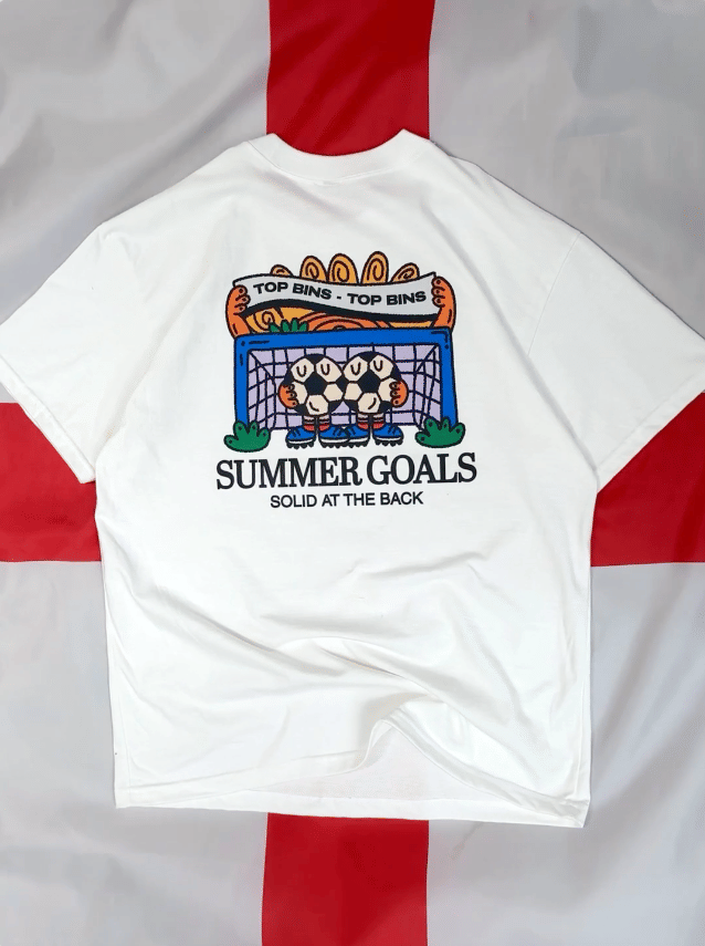 Other Side Store 'Summer Goals' Tee - White