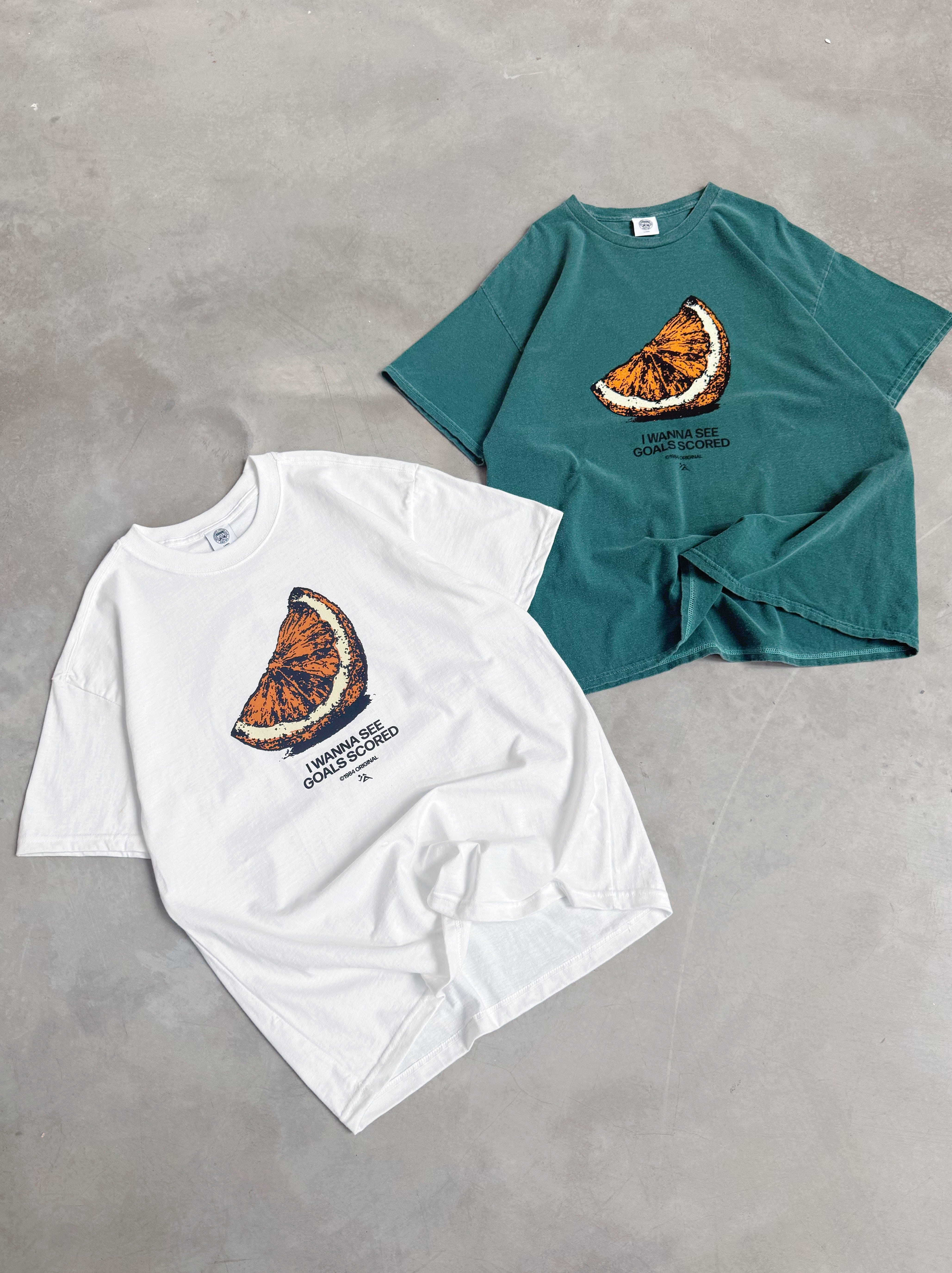 Vice 84 'I Wanna See Goals Scored' Tee - White