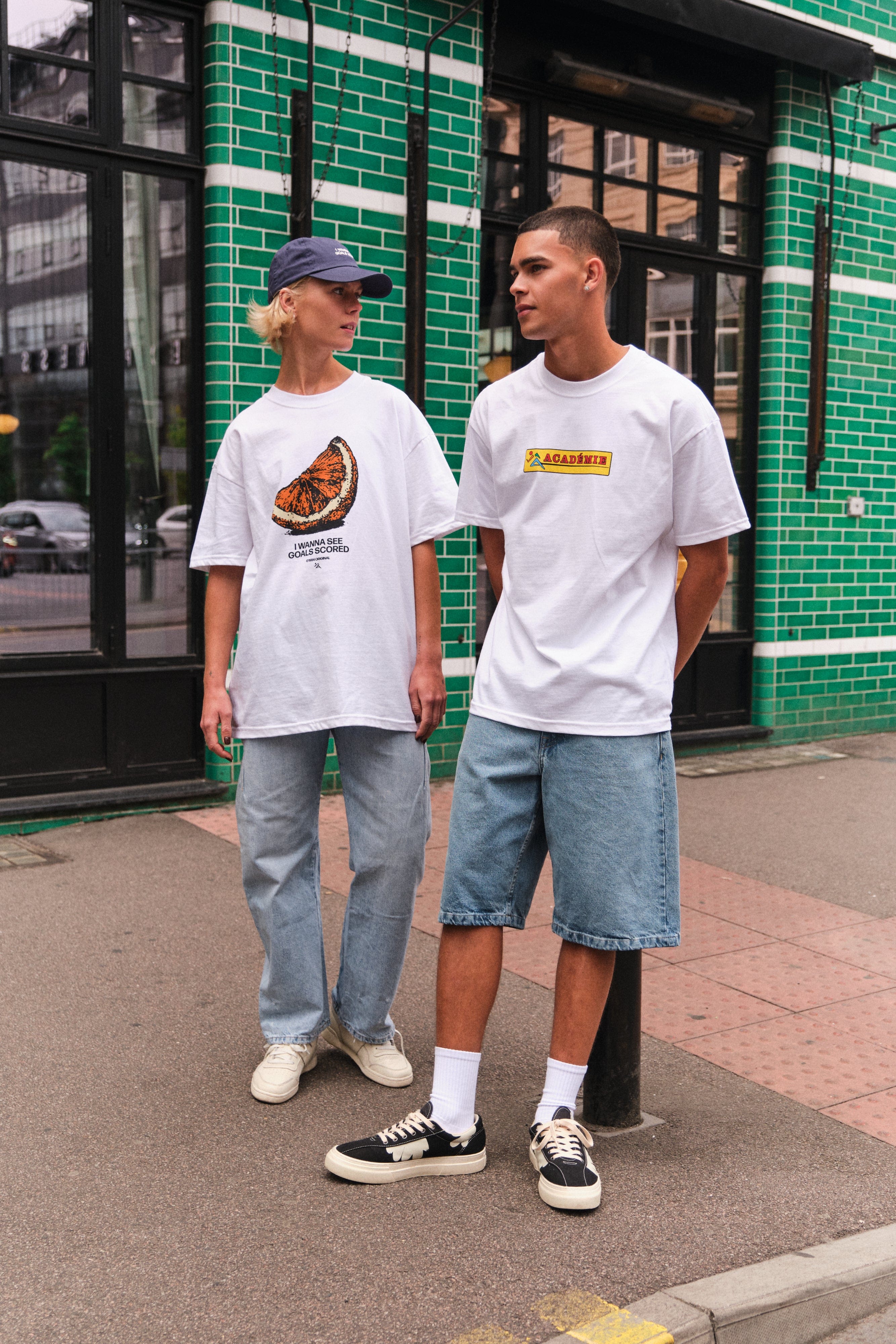 Vice 84 'I Wanna See Goals Scored' Tee - White