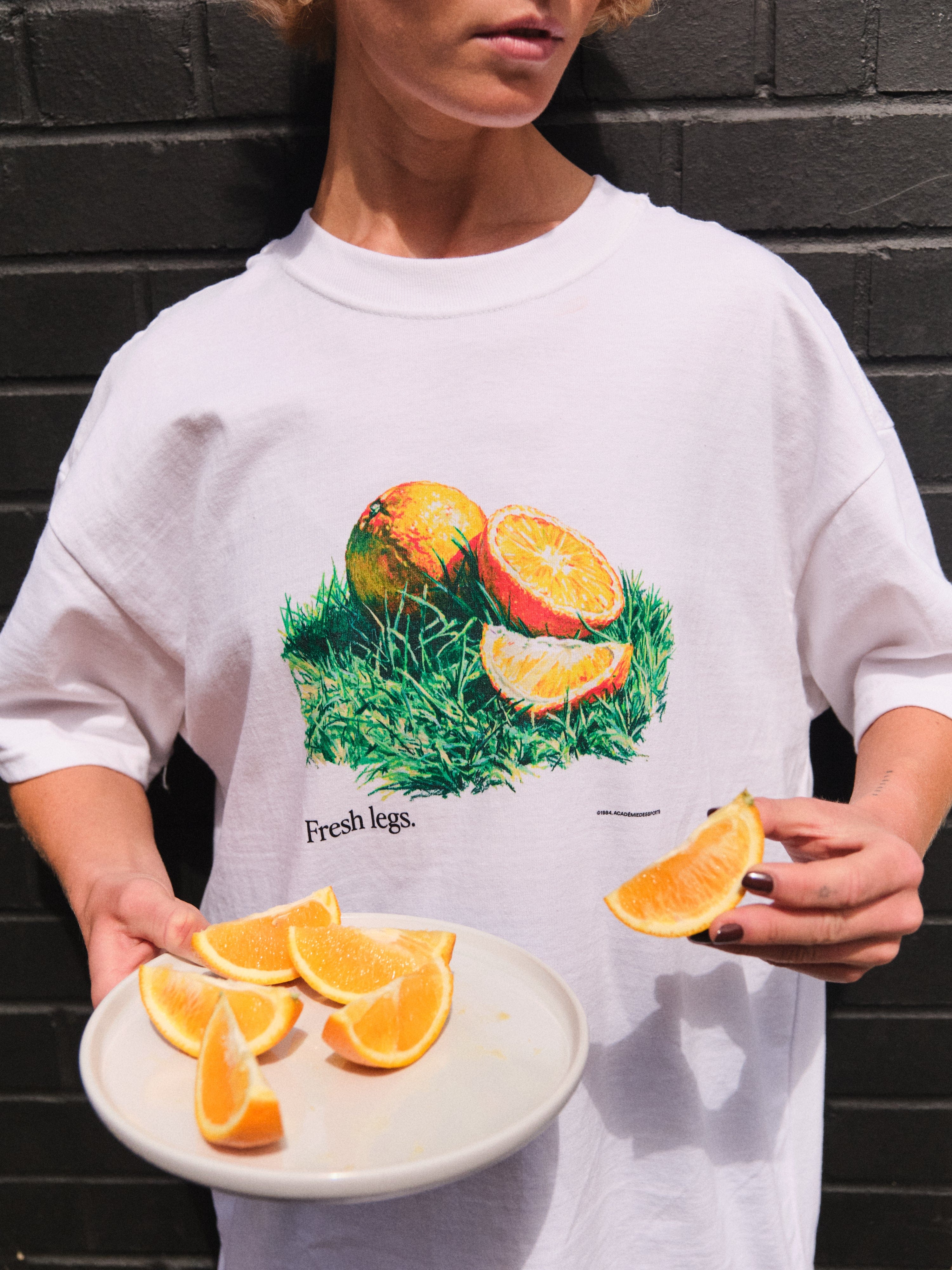 Vice 84 'Fresh Legs' Tee - White