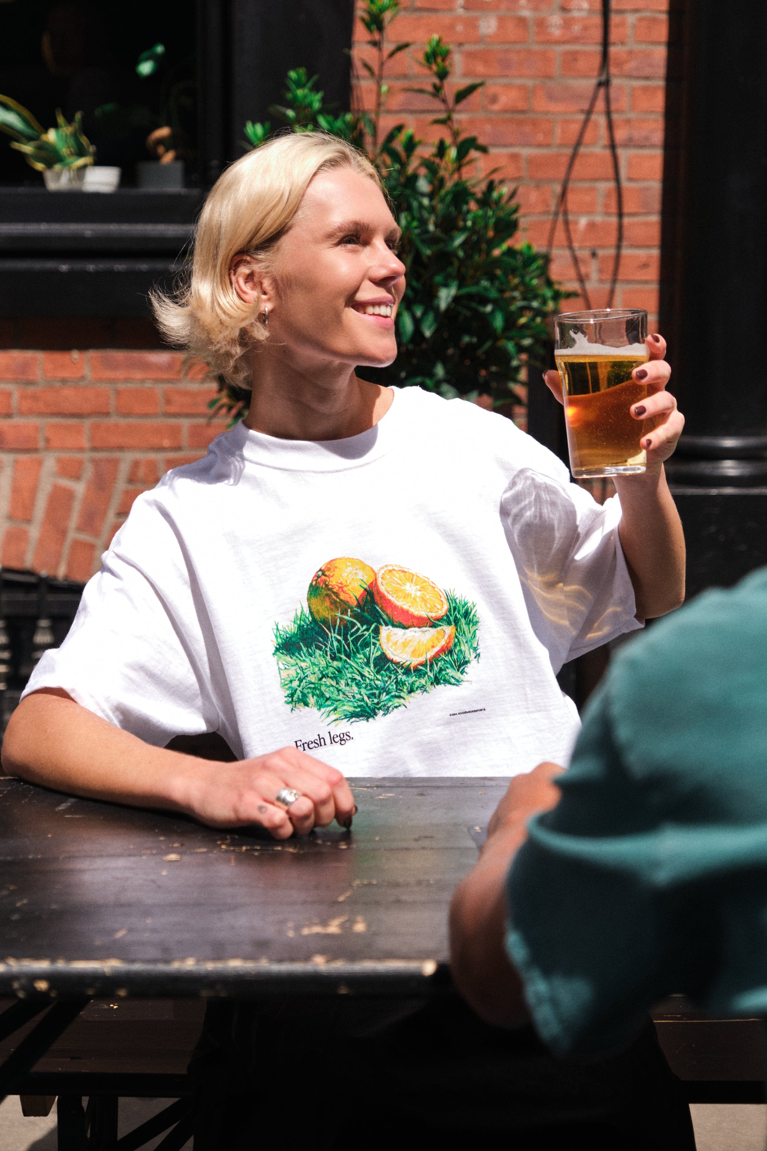 Vice 84 'Fresh Legs' Tee - White