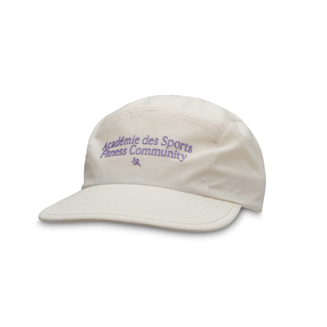Vice 84 'Fitness Community' Active 5 Panel Cap - Ecru