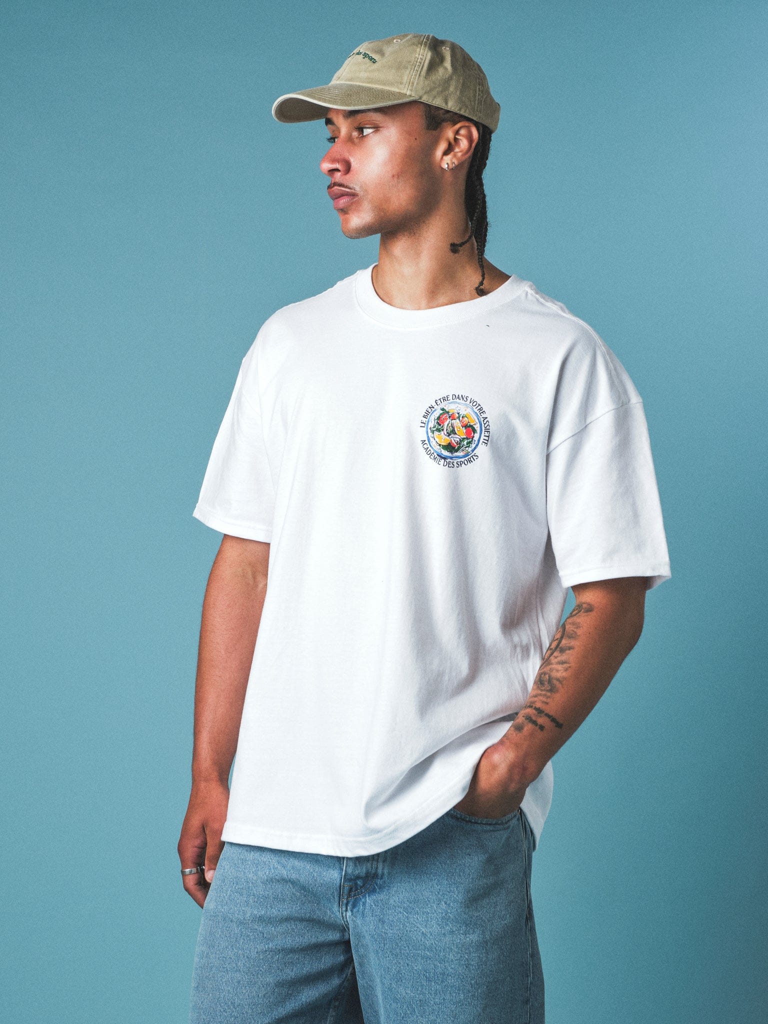 Vice 84 'Mediterranean' Tee - White