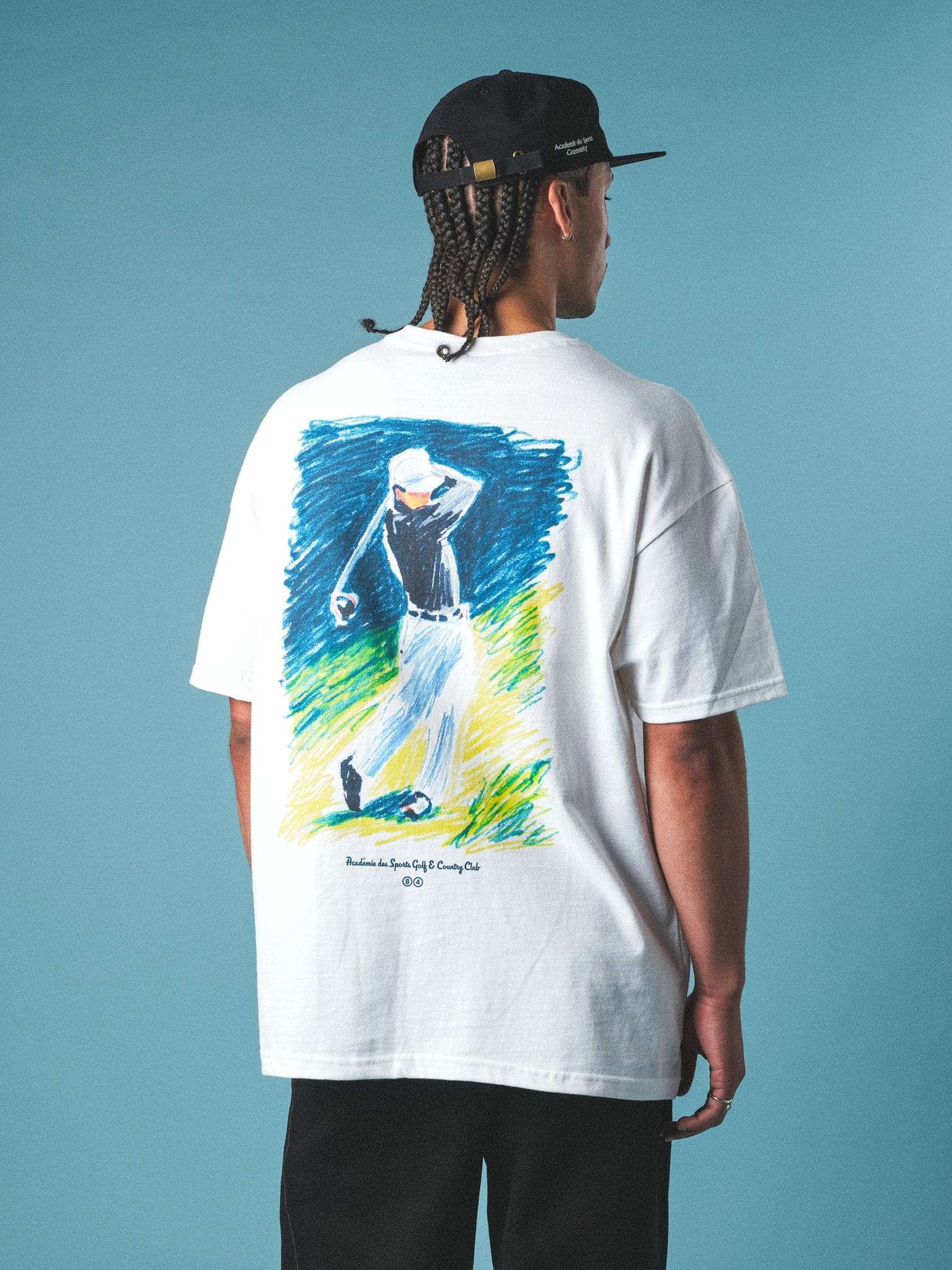 Vice 84 'Golf' Tee - White