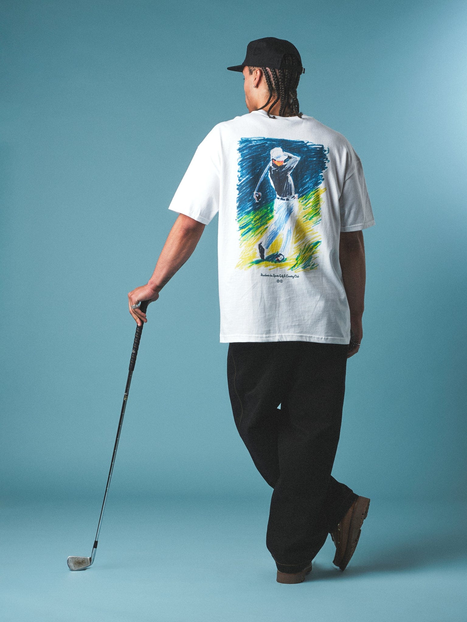 Vice 84 'Golf' Tee - White
