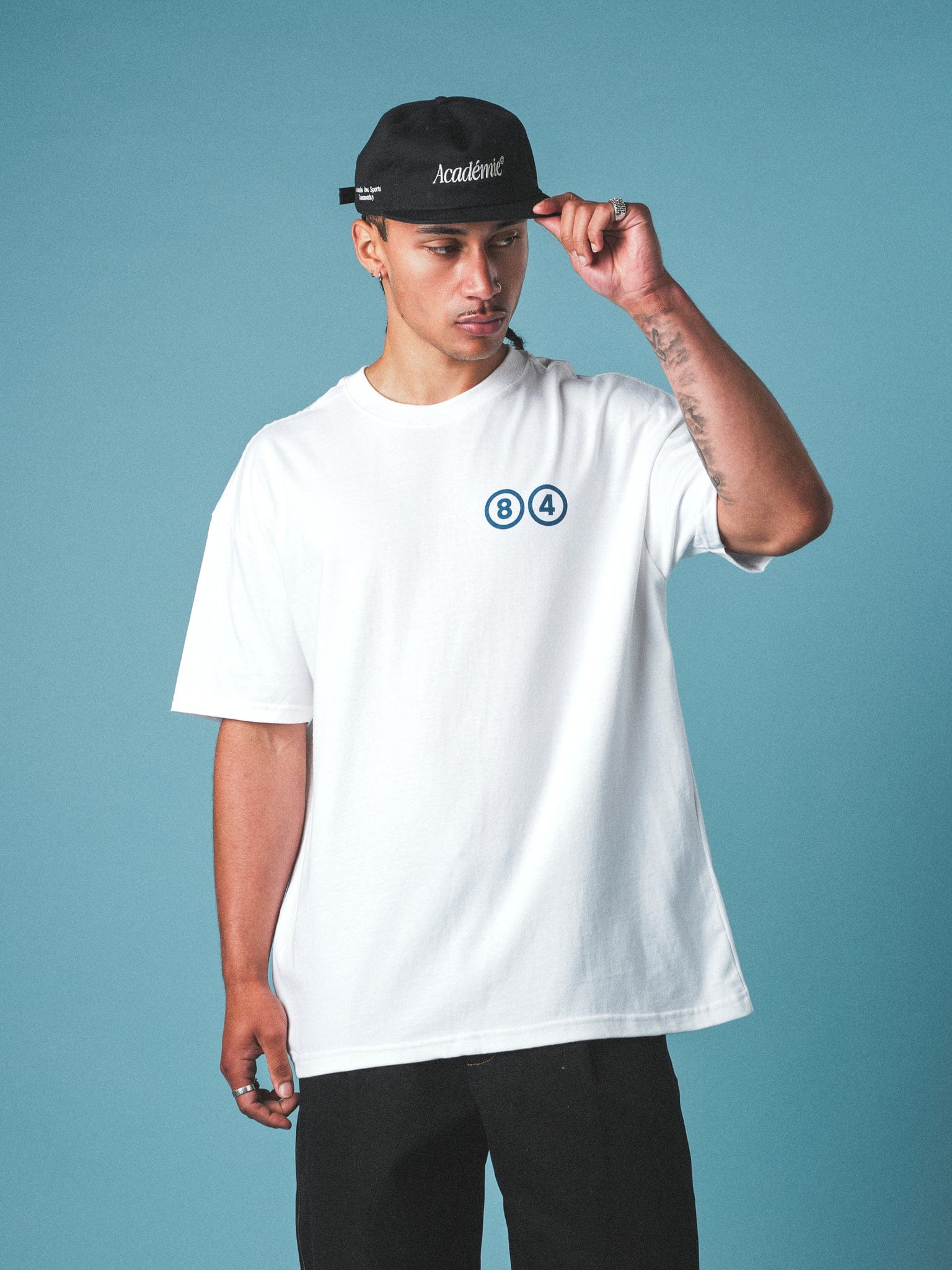 Vice 84 'Golf' Tee - White