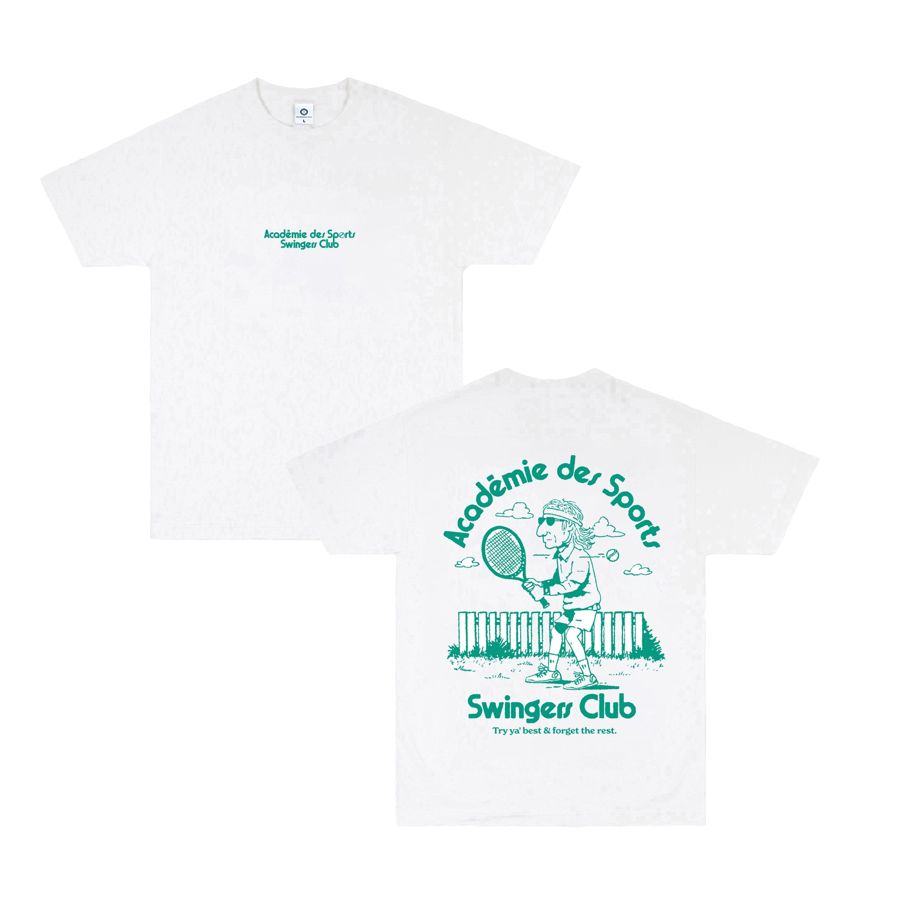 Vice 84 'Swingers Club' Tee - White