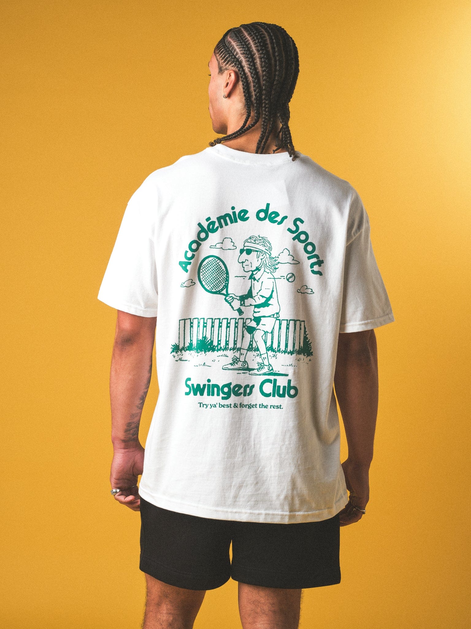 Vice 84 'Swingers Club' Tee - White