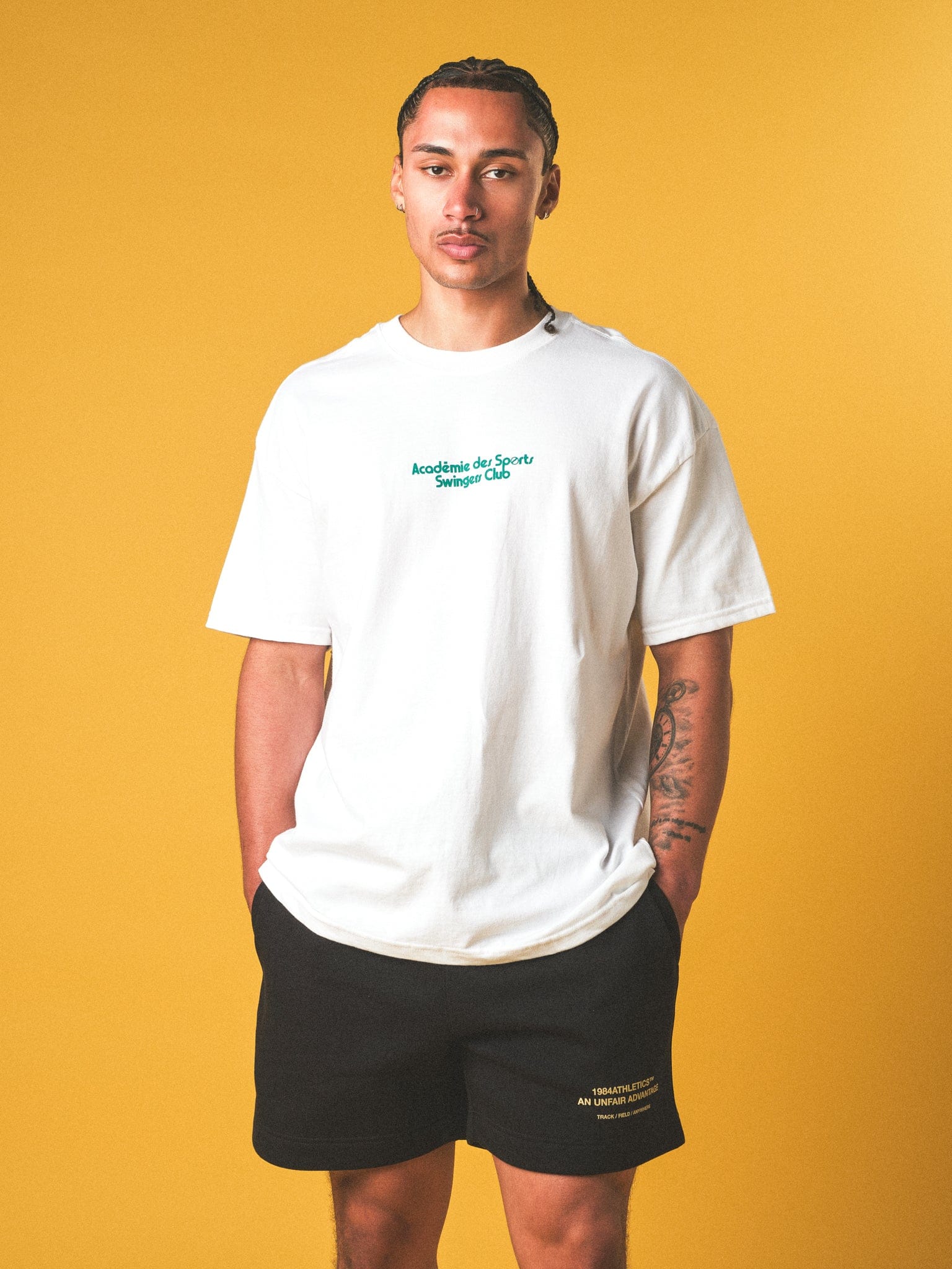 Vice 84 'Swingers Club' Tee - White